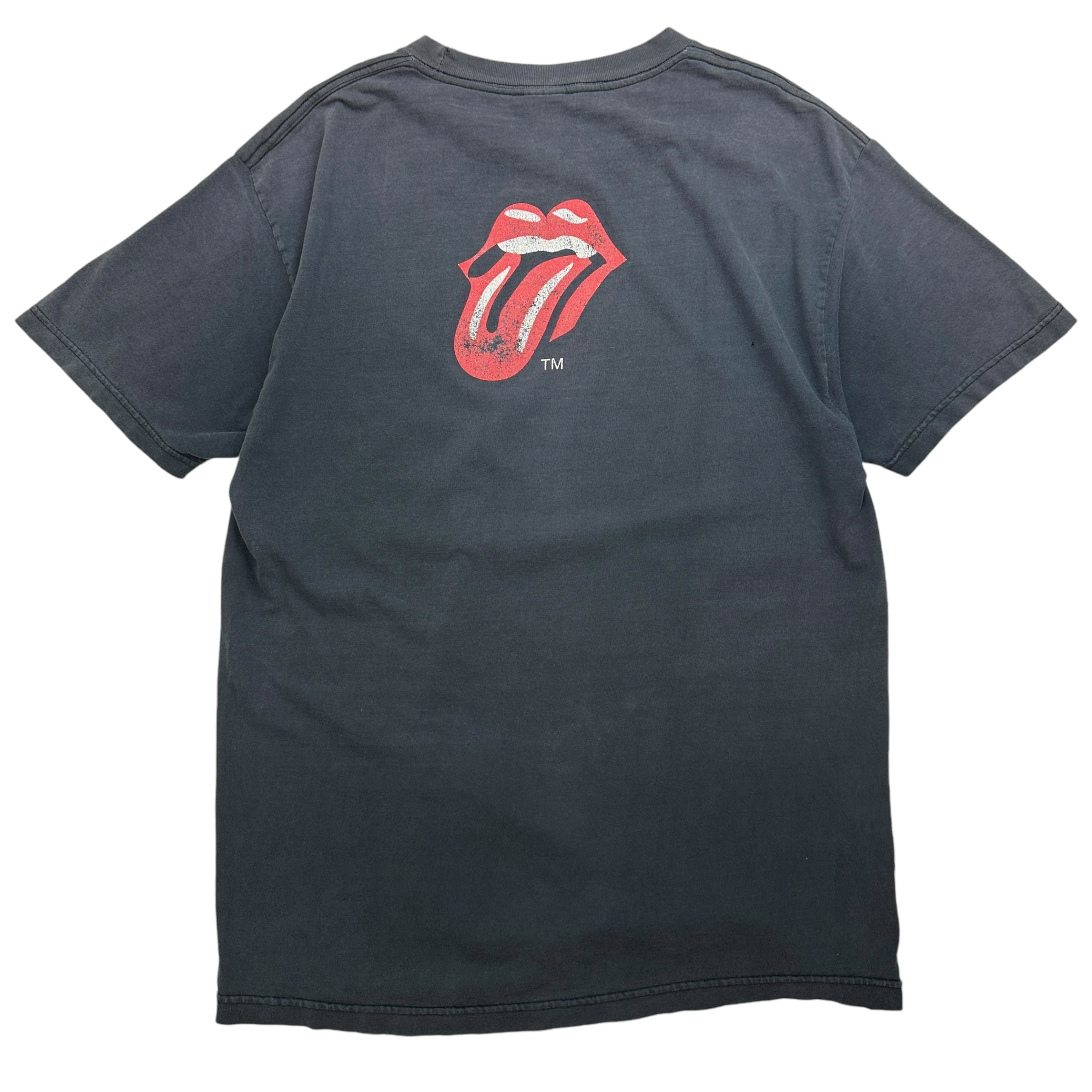 Vintage Rolling Stones Tour Tee Faded Black