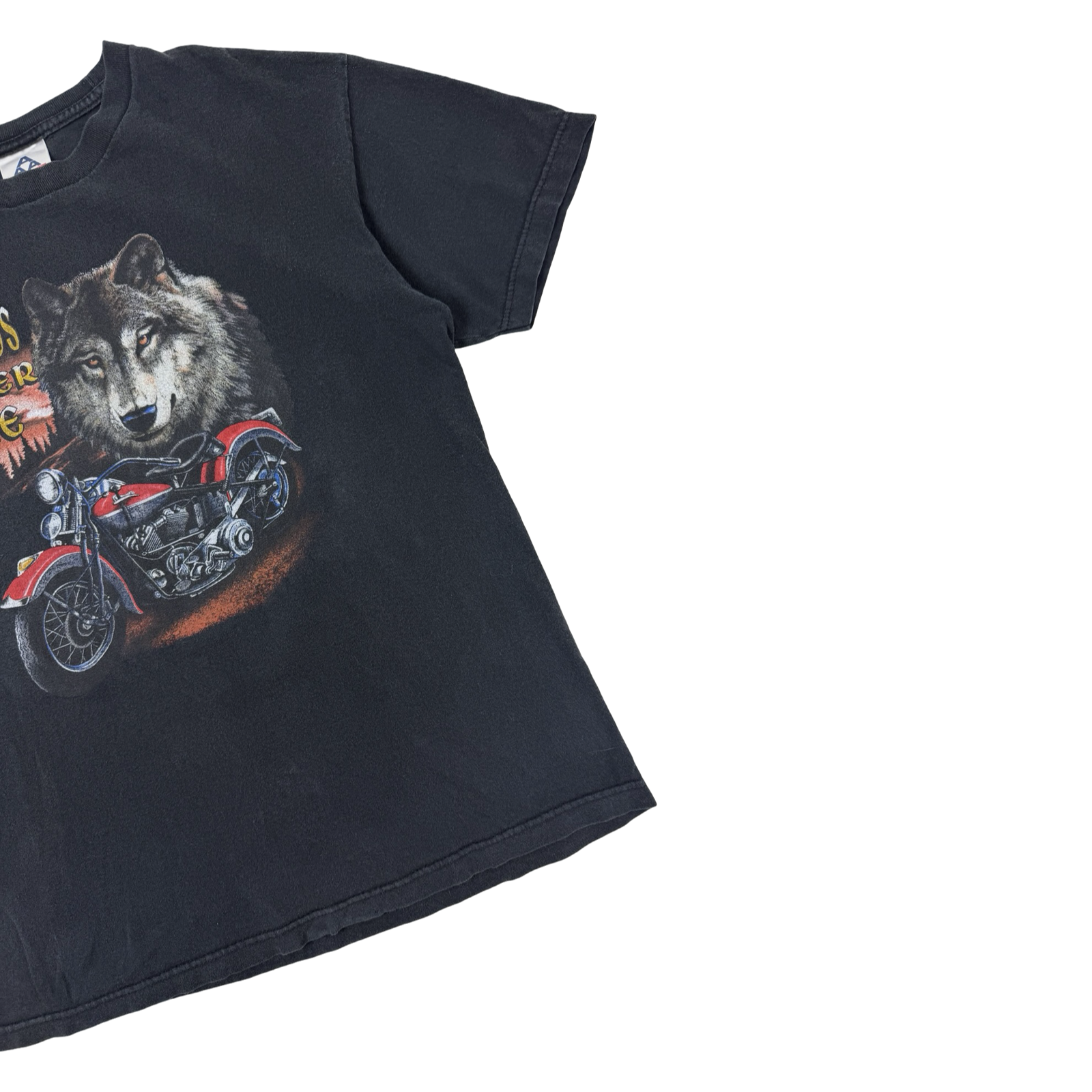 Vintage Legends Never Die Motorcycle T-Shirt Black