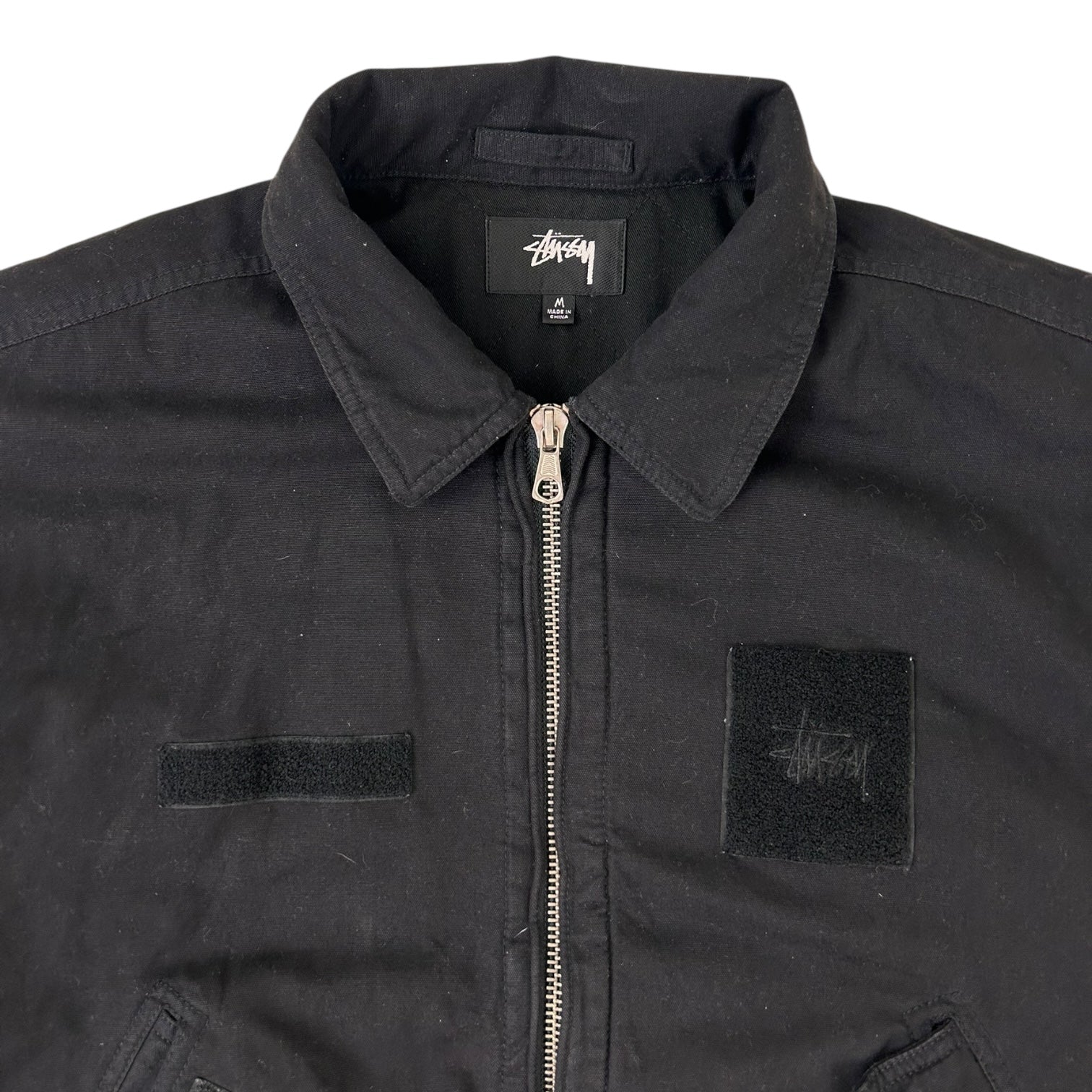 Stussy Flight Bomber Jacket Black