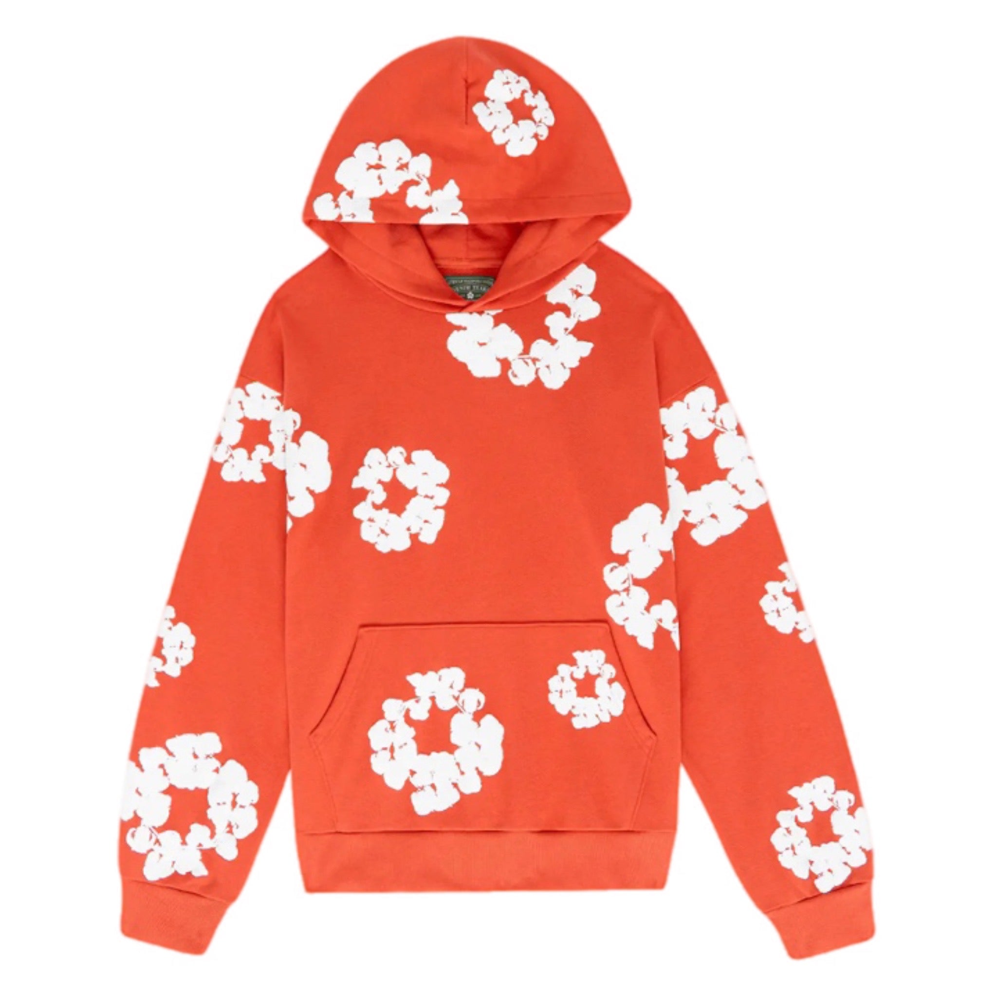 Denim Tears Cotton Wreath Orange Hoodie