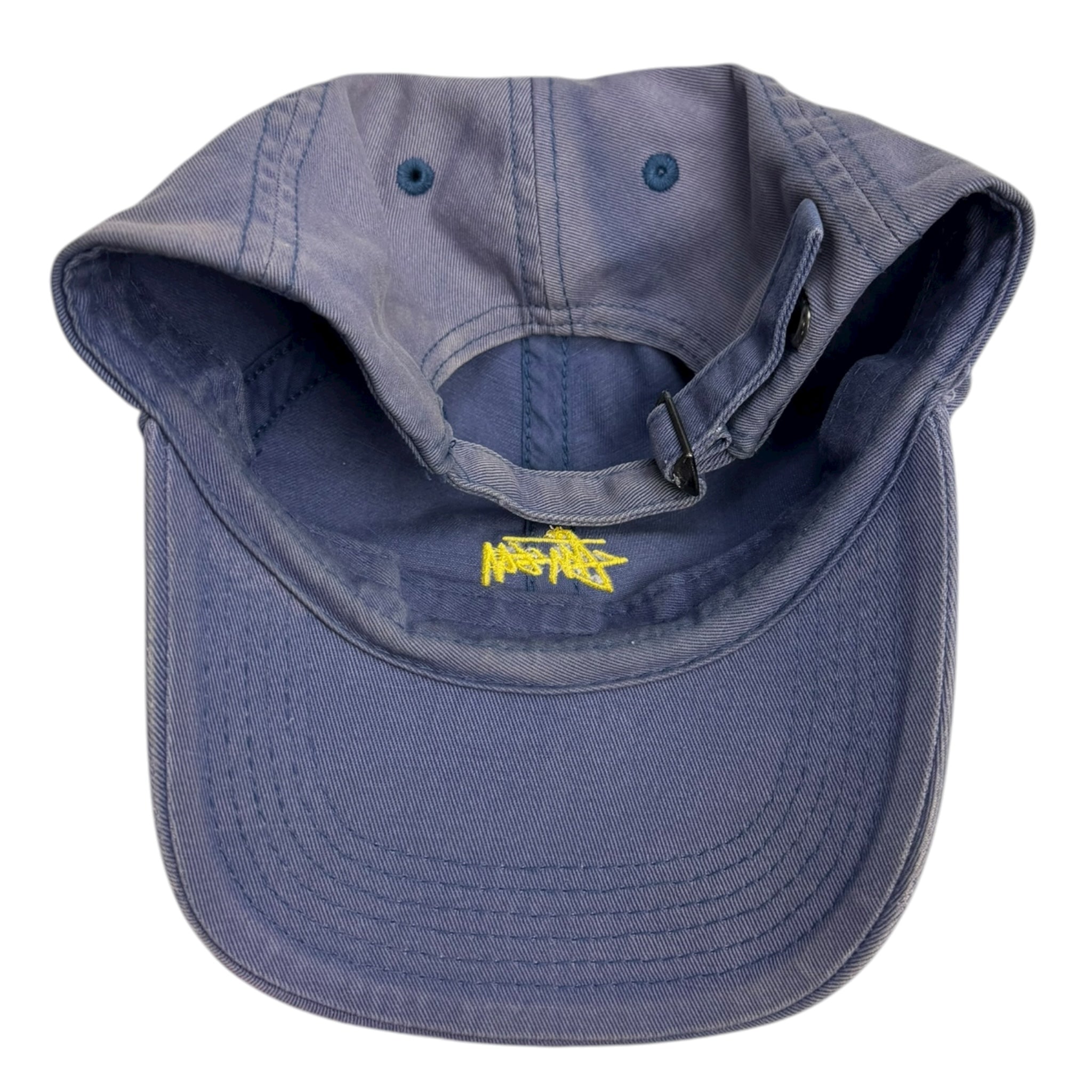 Stussy Spellout Dad Hat Faded Blue