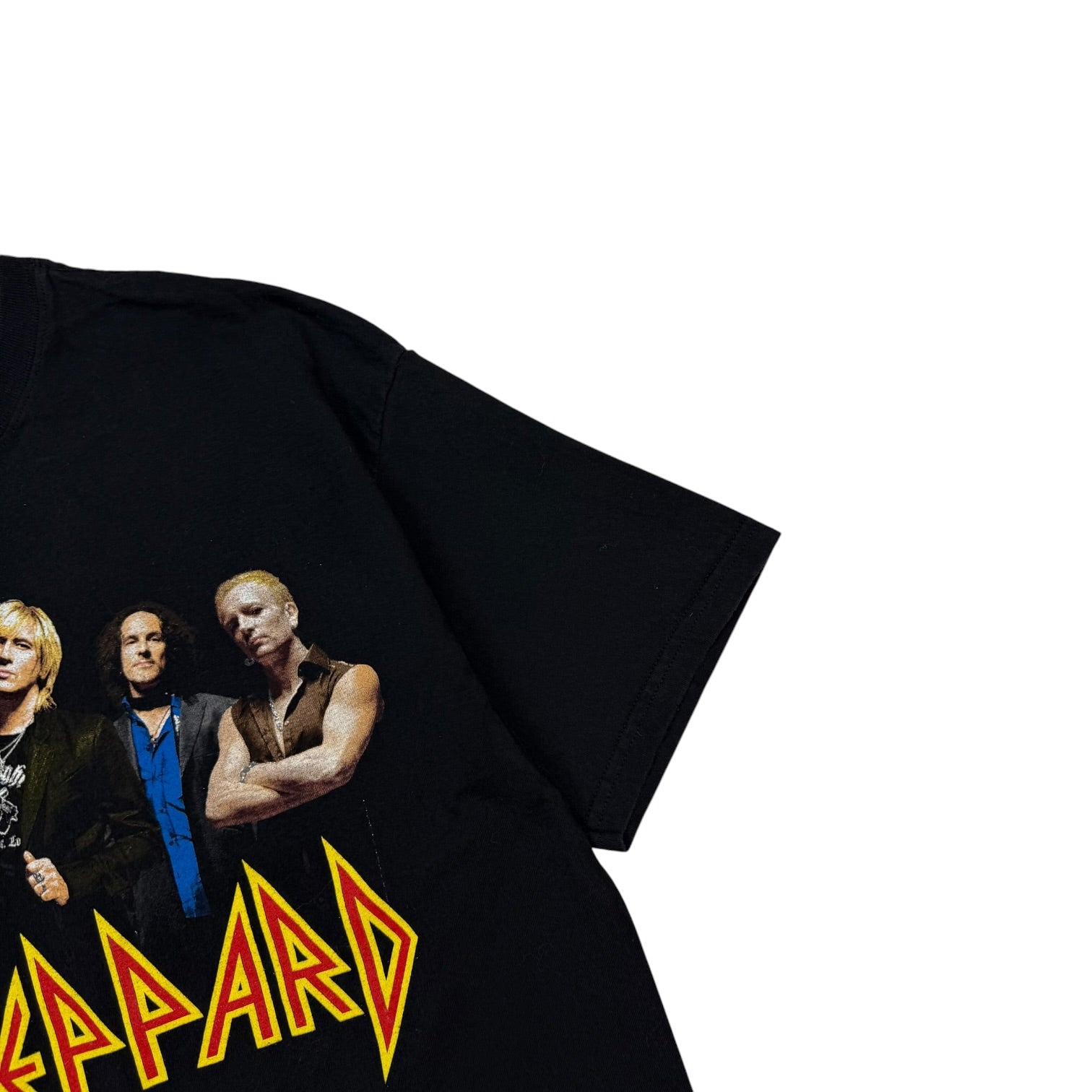 2007 Def Leppard Tour Tee Black