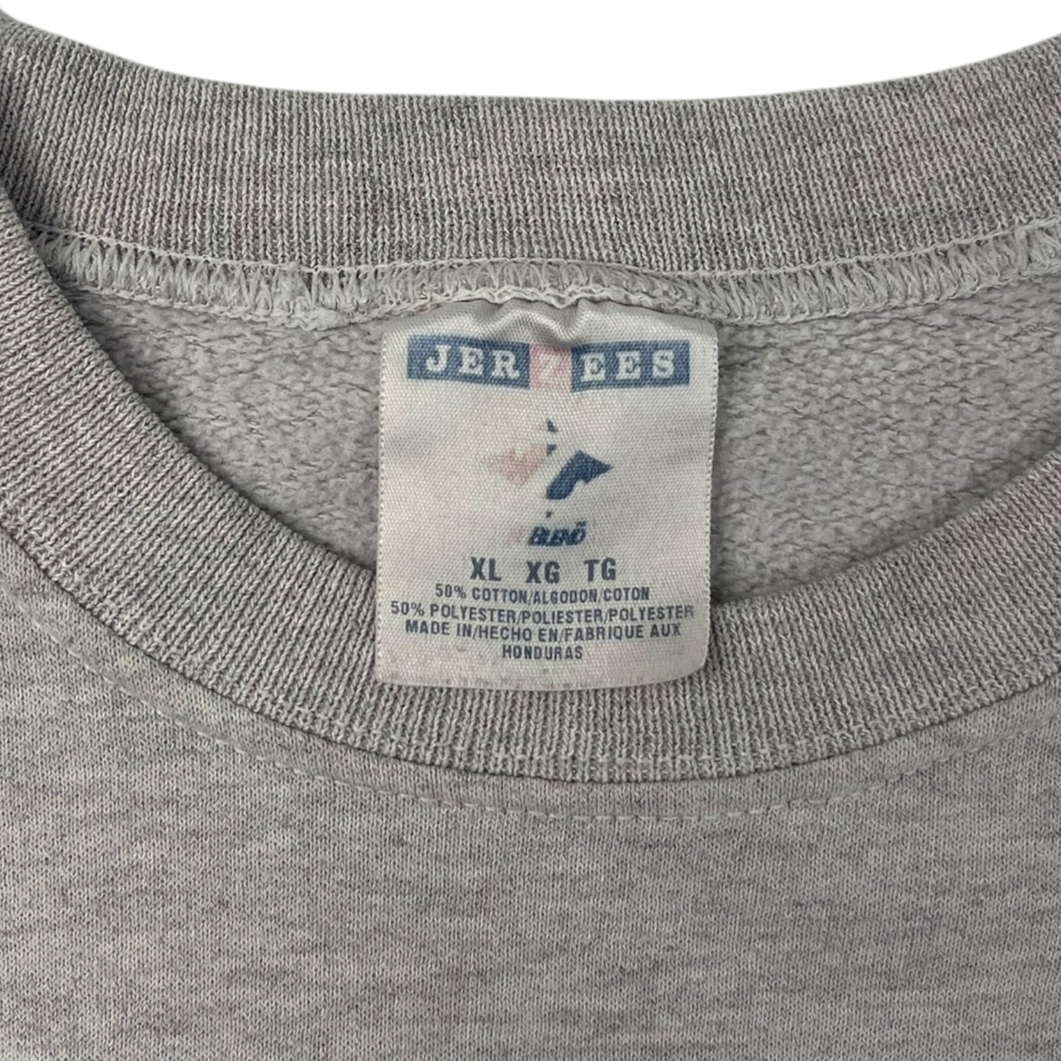 2002 Ohio State Buckeyes Big Ten Champions Crewneck Sweatshirt Grey