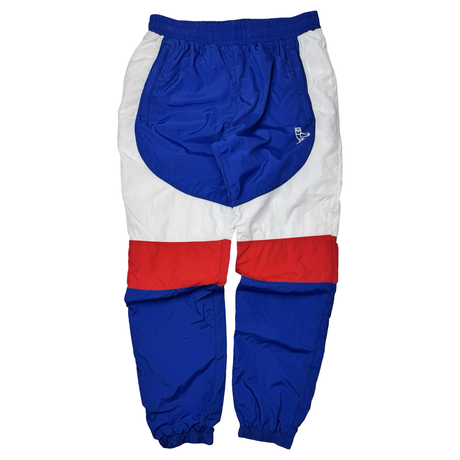 OVO Track Bottoms White/Blue