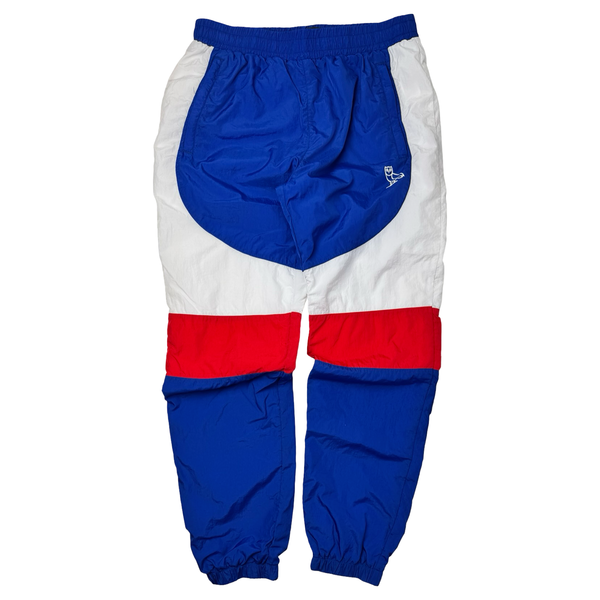 OVO Track Bottoms White/Blue