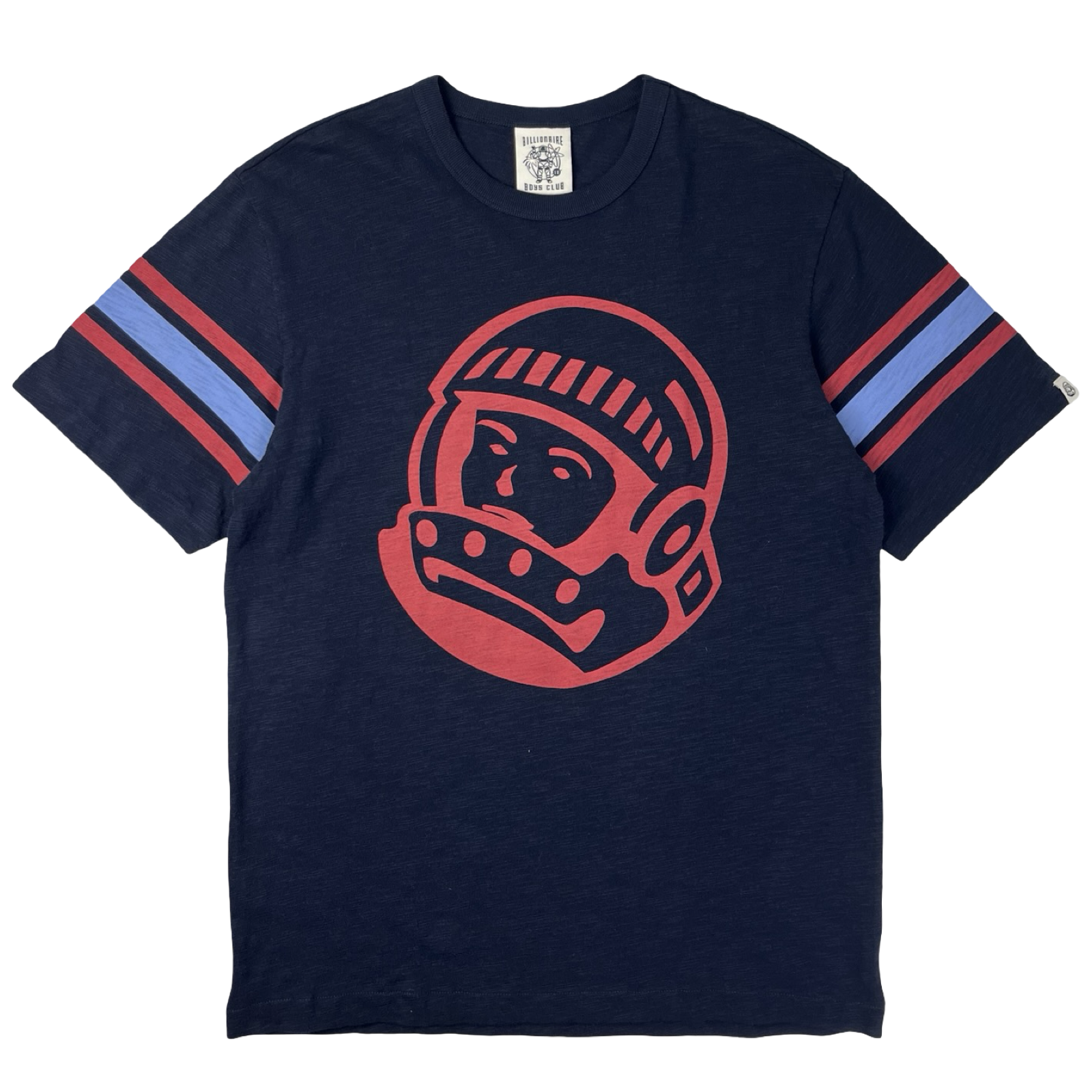 Billionaire Boys Club Striped T-Shirt Dark Blue