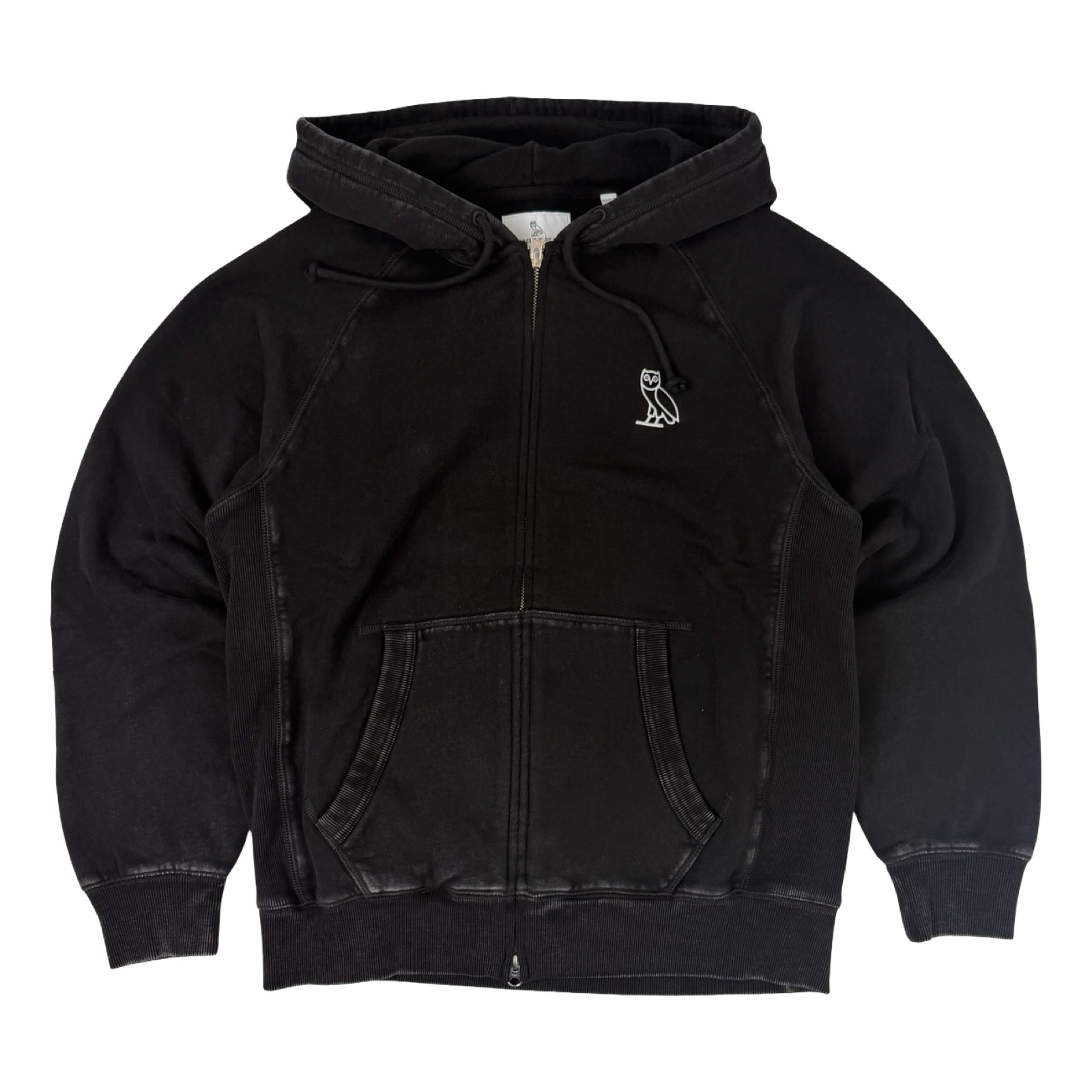 October's Very Own Muskoka Raglan Full-Zip Hoodie Black