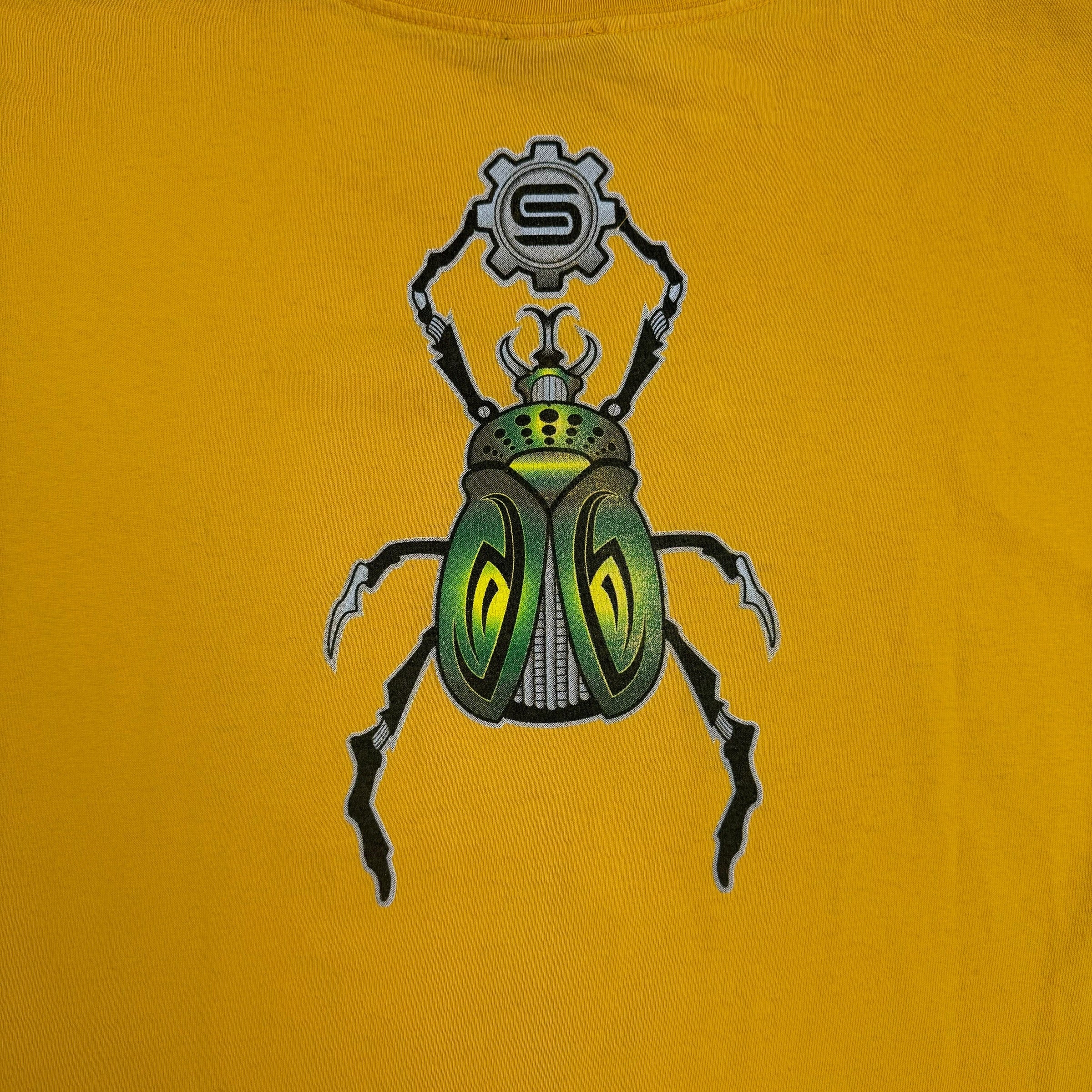 Vintage Snug Athle Techs Tee Yellow