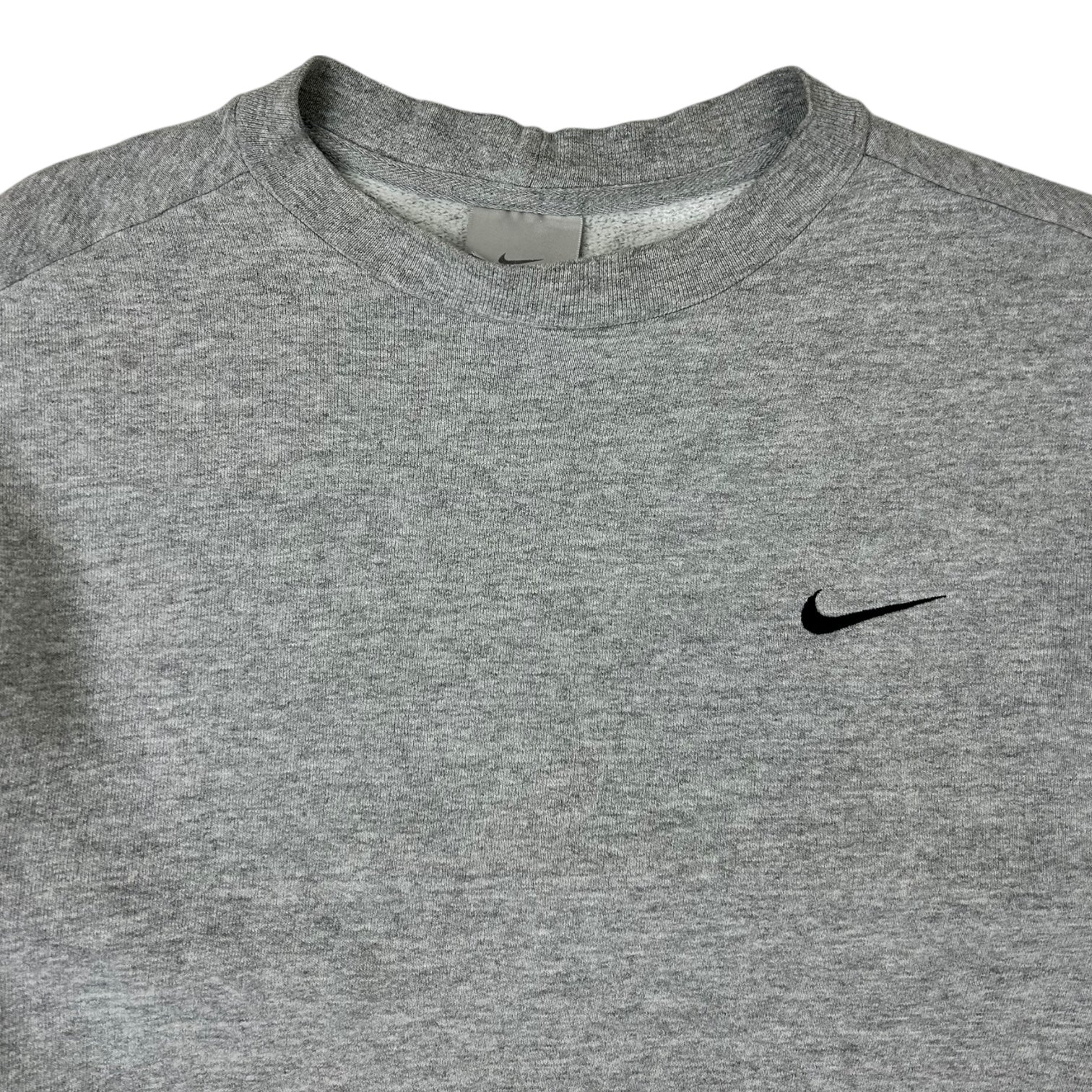 Vintage Nike Mini Swoosh Crewneck Grey