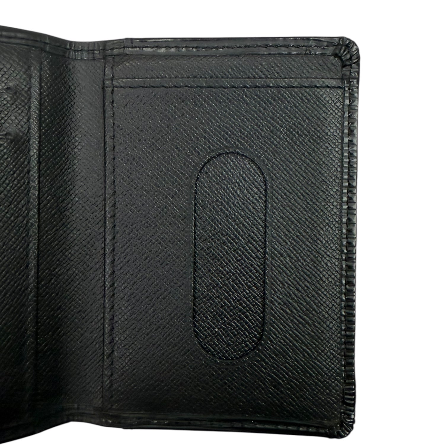 Louis Vuitton Epi Pocket Organizer Leather Black