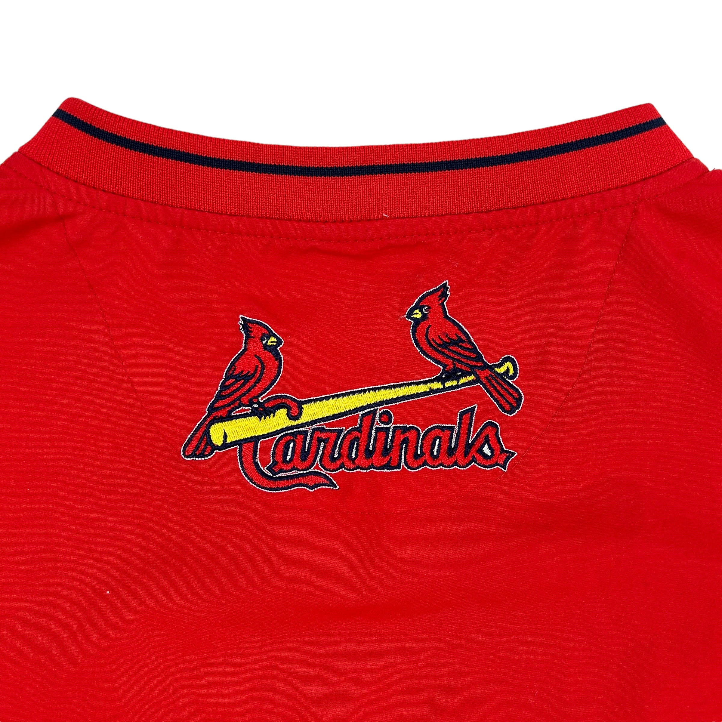 Vintage Nike Cardinals Warmup Jacket Red