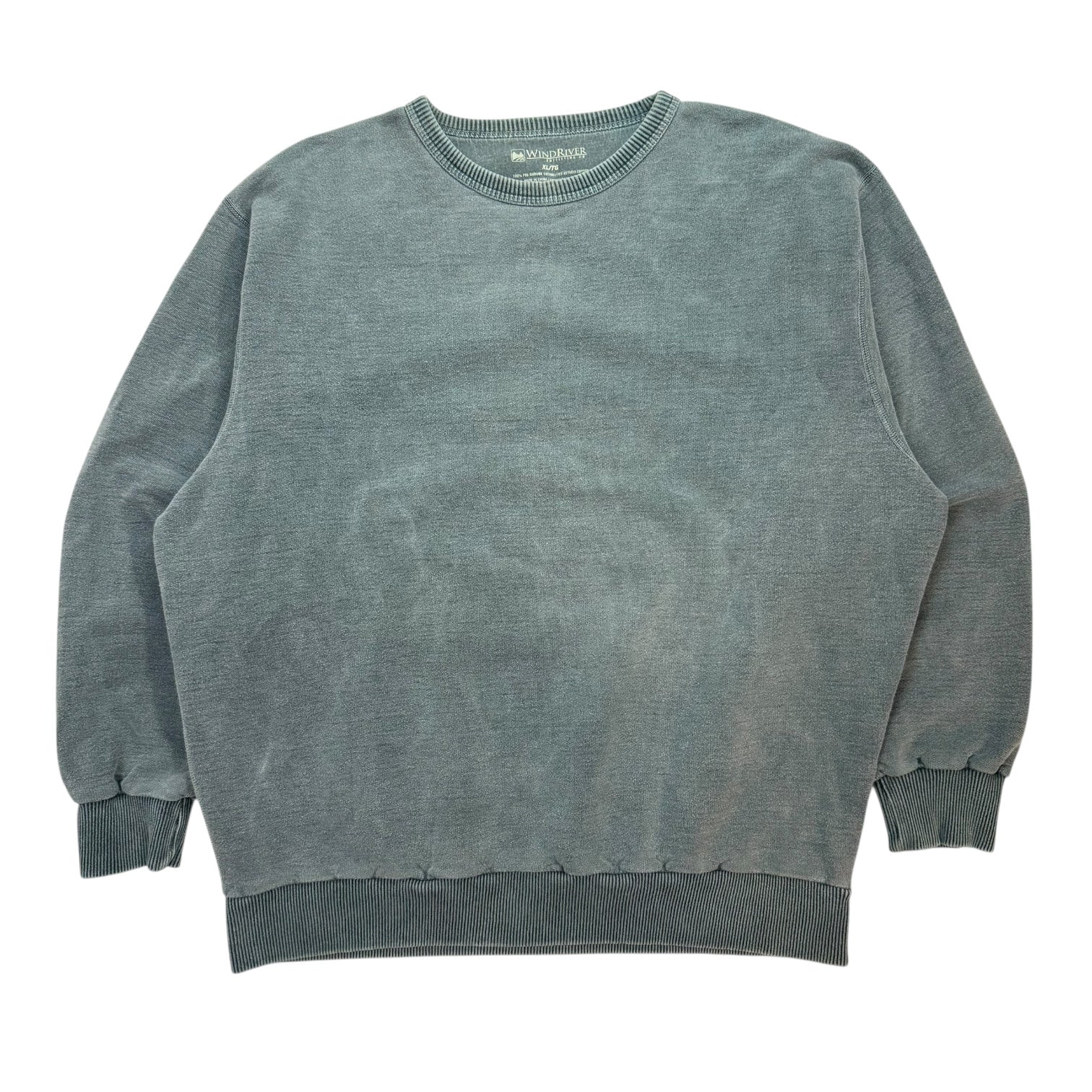 Vintage Wind River Blank Crewneck Green
