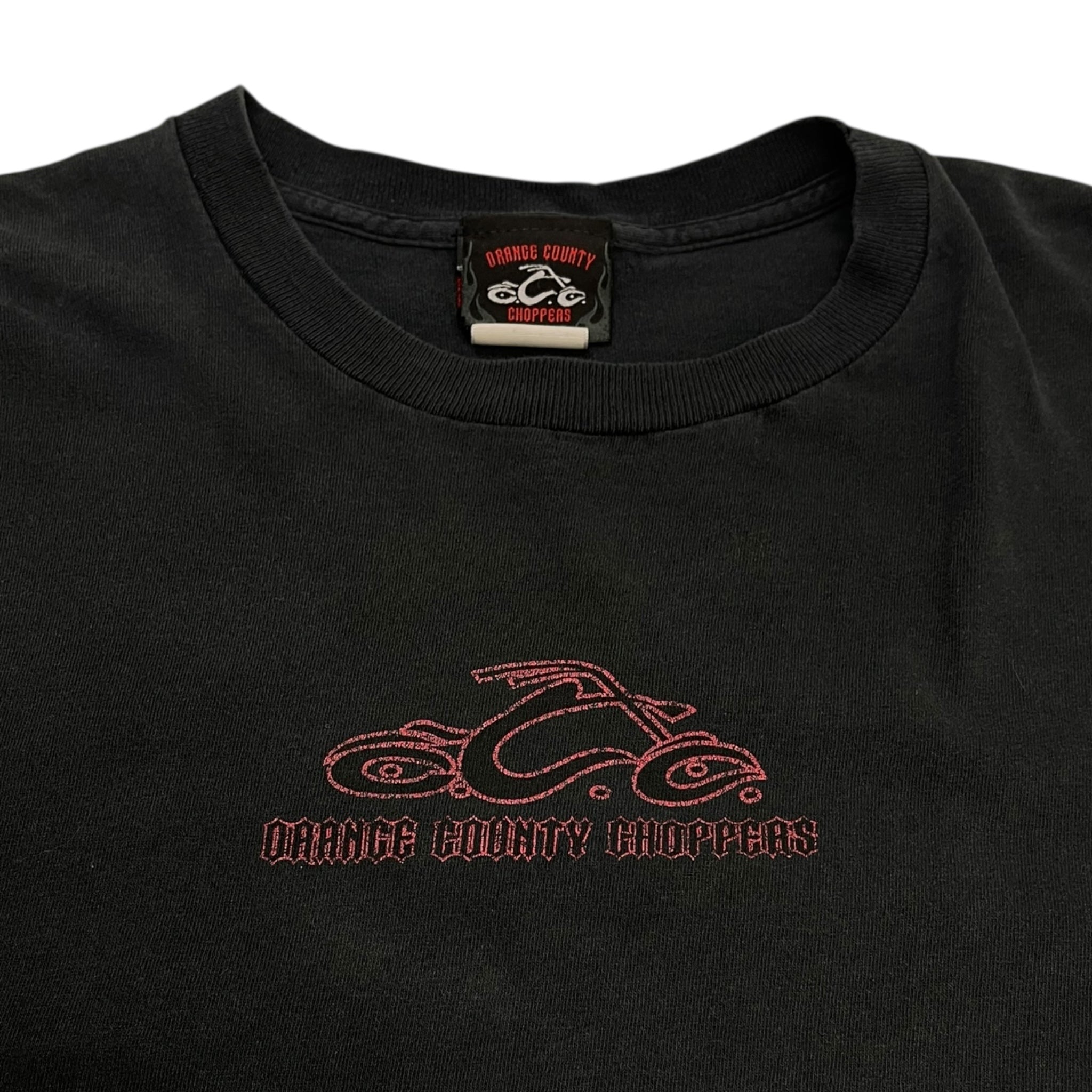 Vintage Orange County Choppers Centre Logo L/S T-Shirt