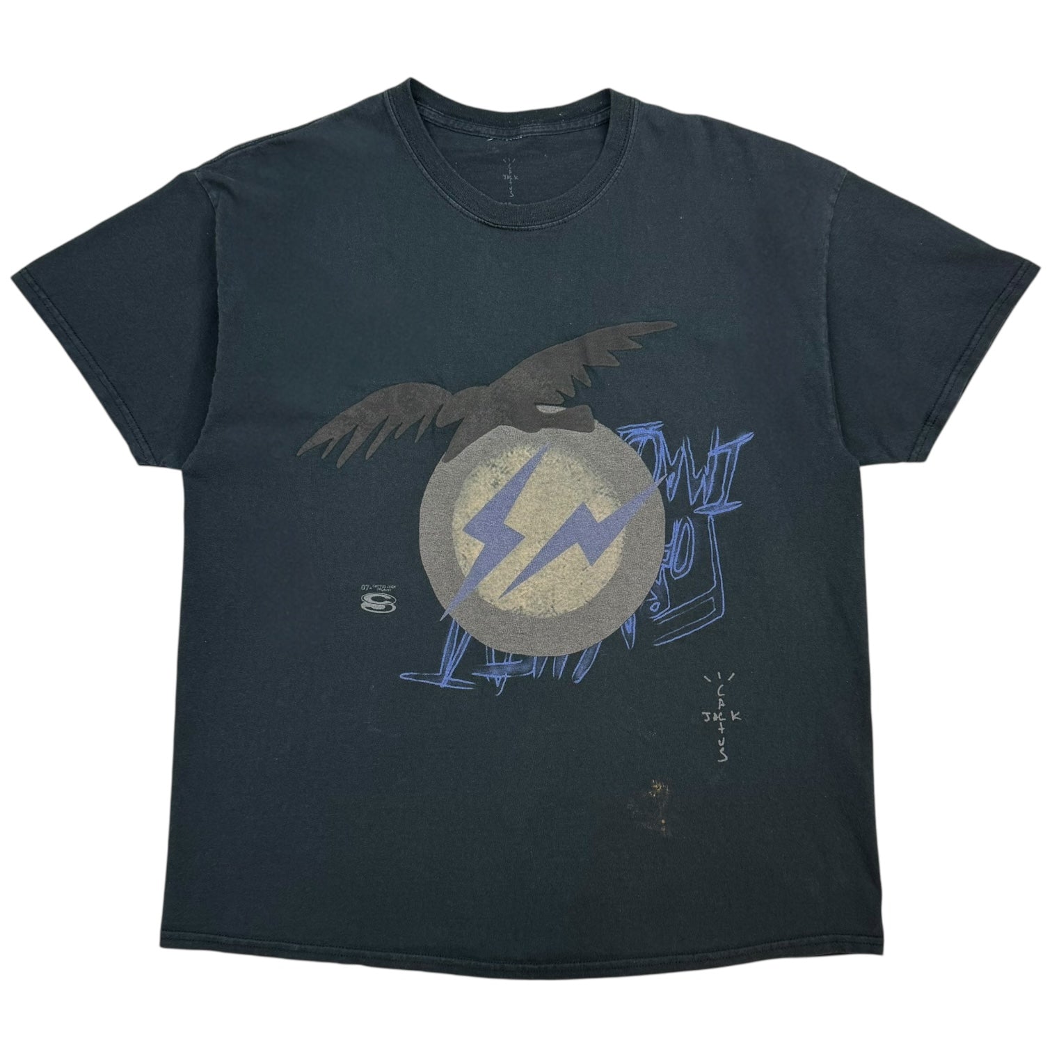 Cactus Jack x Fragment Tee Black