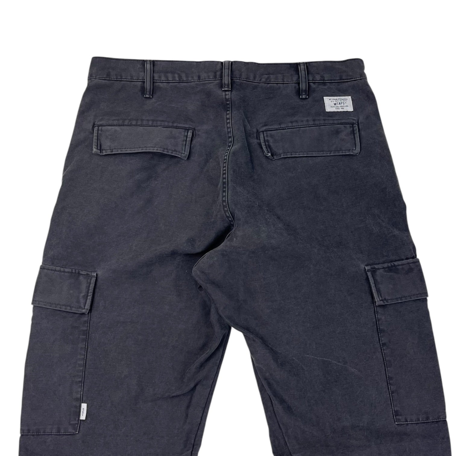 WTAPS Cargo Pant Washed Charcoal