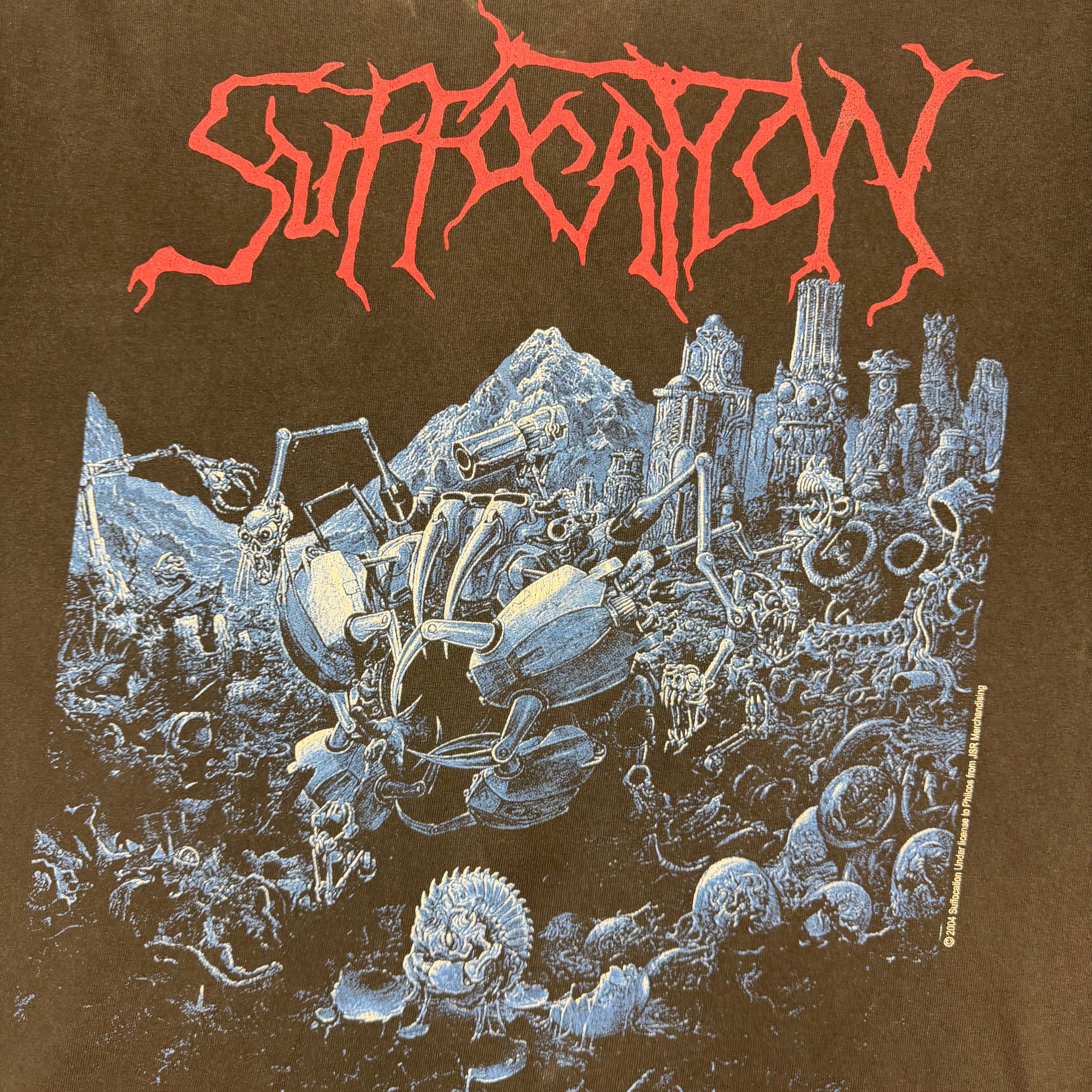 2004 Suffocation “Effigy Of The Forgotten” Tee Black