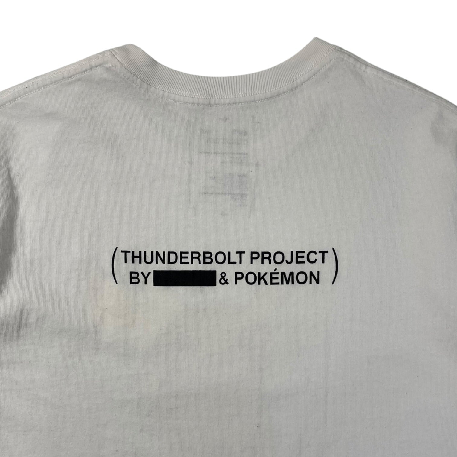 Pokémon x Fragment x Thunderbolt Project Fujiwara Pikachu T-Shirt White