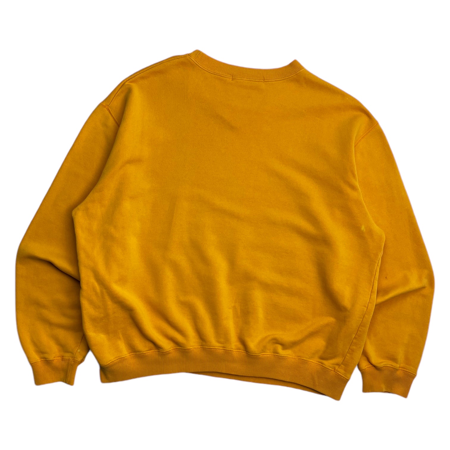 Vintage Club Monaco Crest Crewneck Sweater Yellow