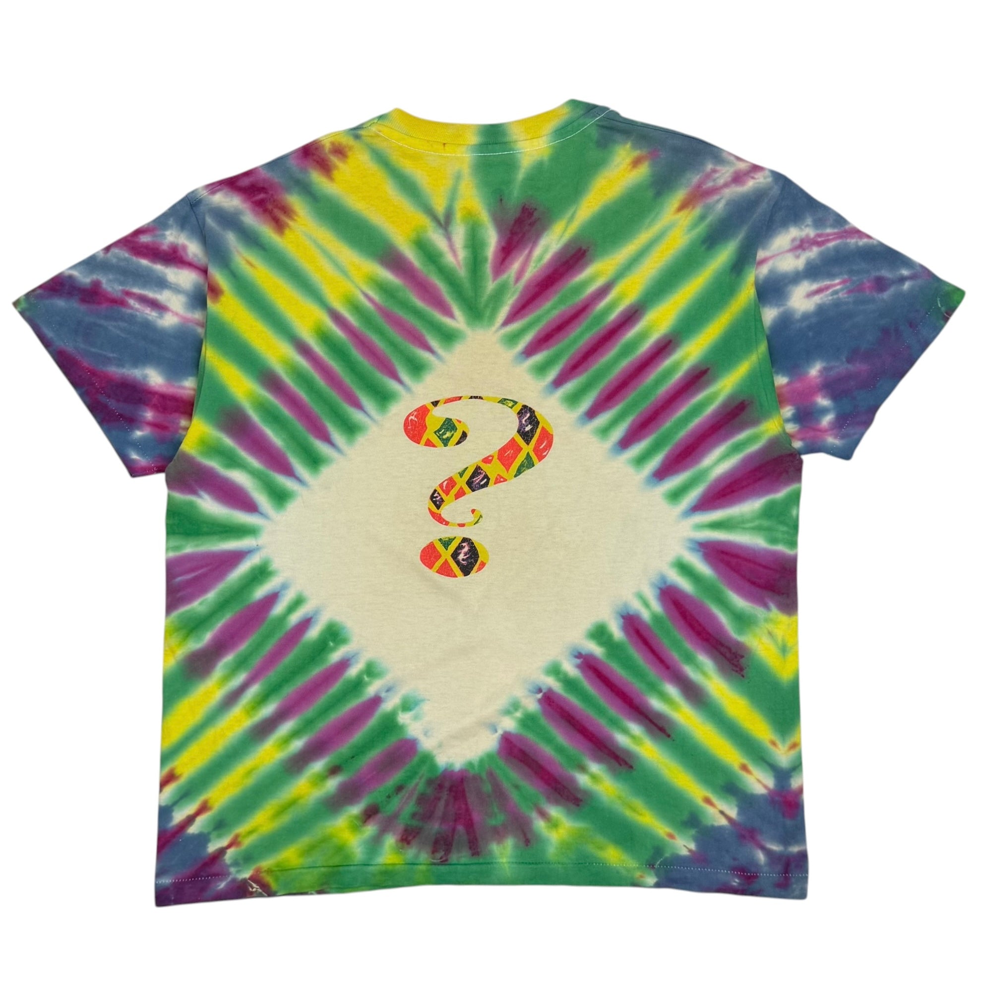 1993 Grateful Dead Jester Jack In The Box Tye Dye Tee Multicolor