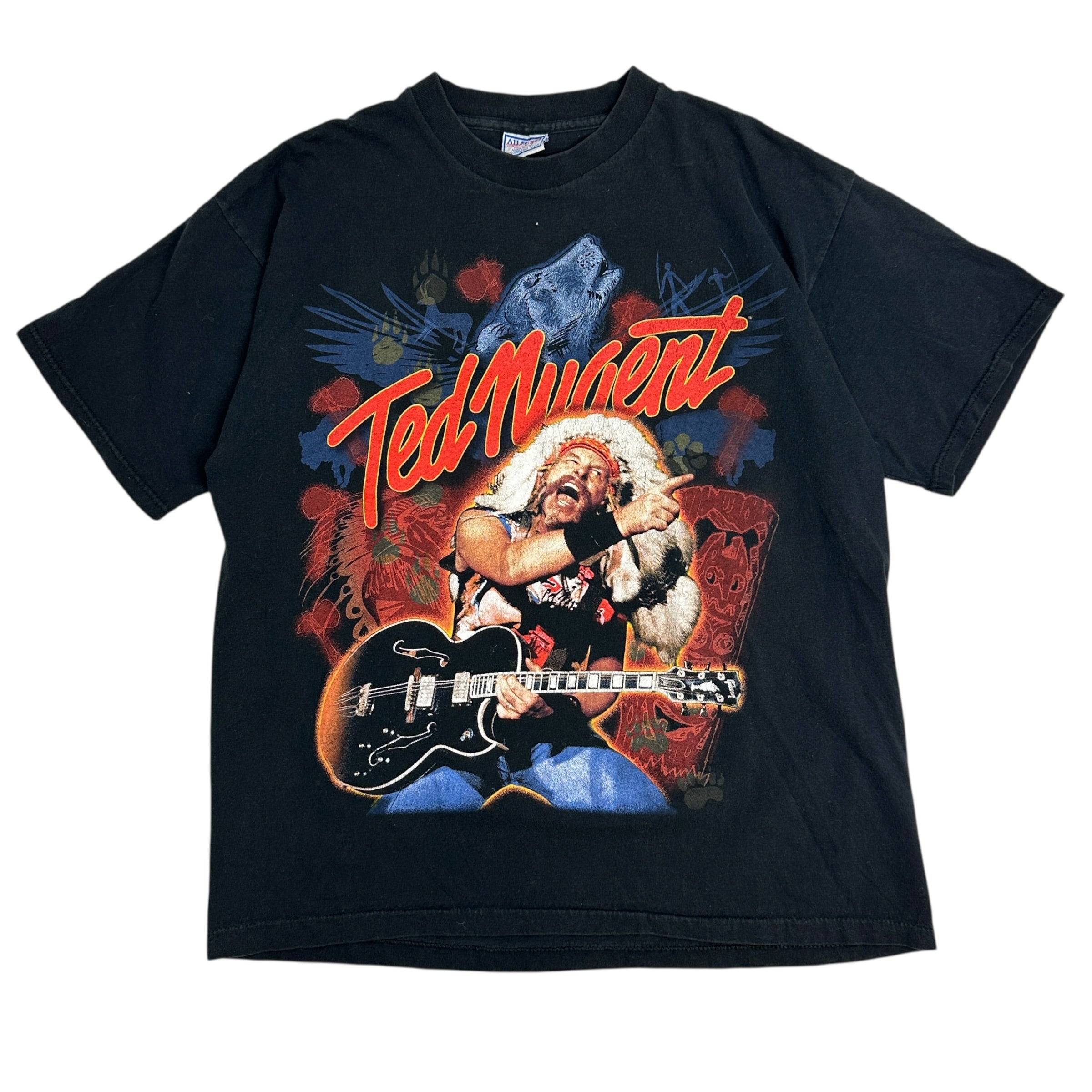 2000 Ted Nugent "Kiss My Ass" Tour Tee Black