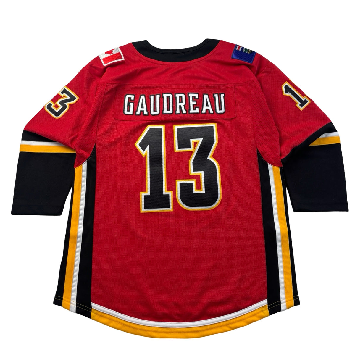 NHL Calgary Flames Johnny Gaudreau Home Jersey