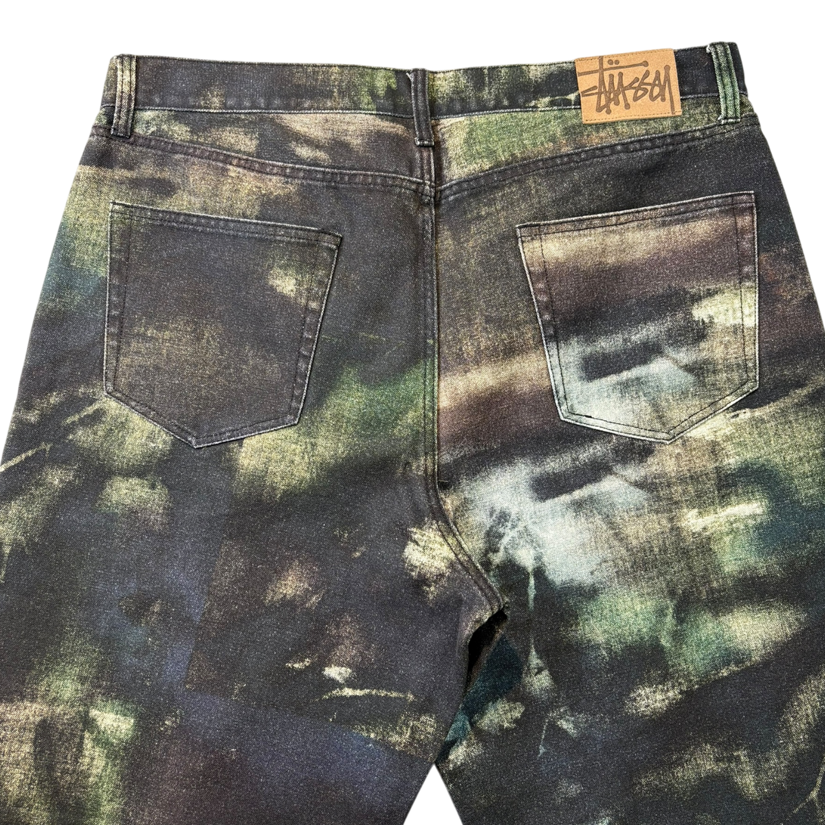 Stussy Big Ol Jeans Stenpat Camo