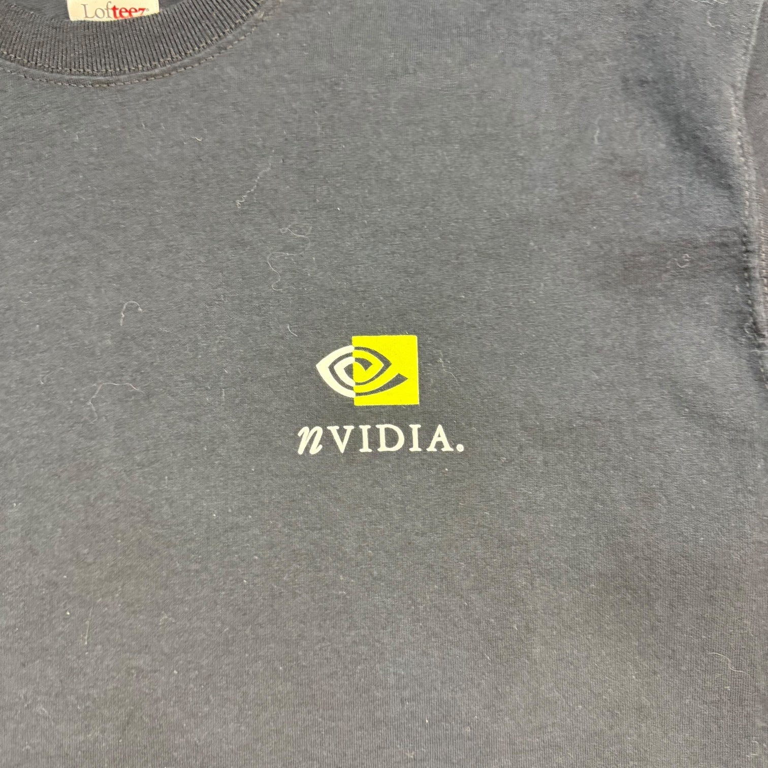 Vintage Nvidia ‘Graphics To Drench Your Senses’ Tee Black
