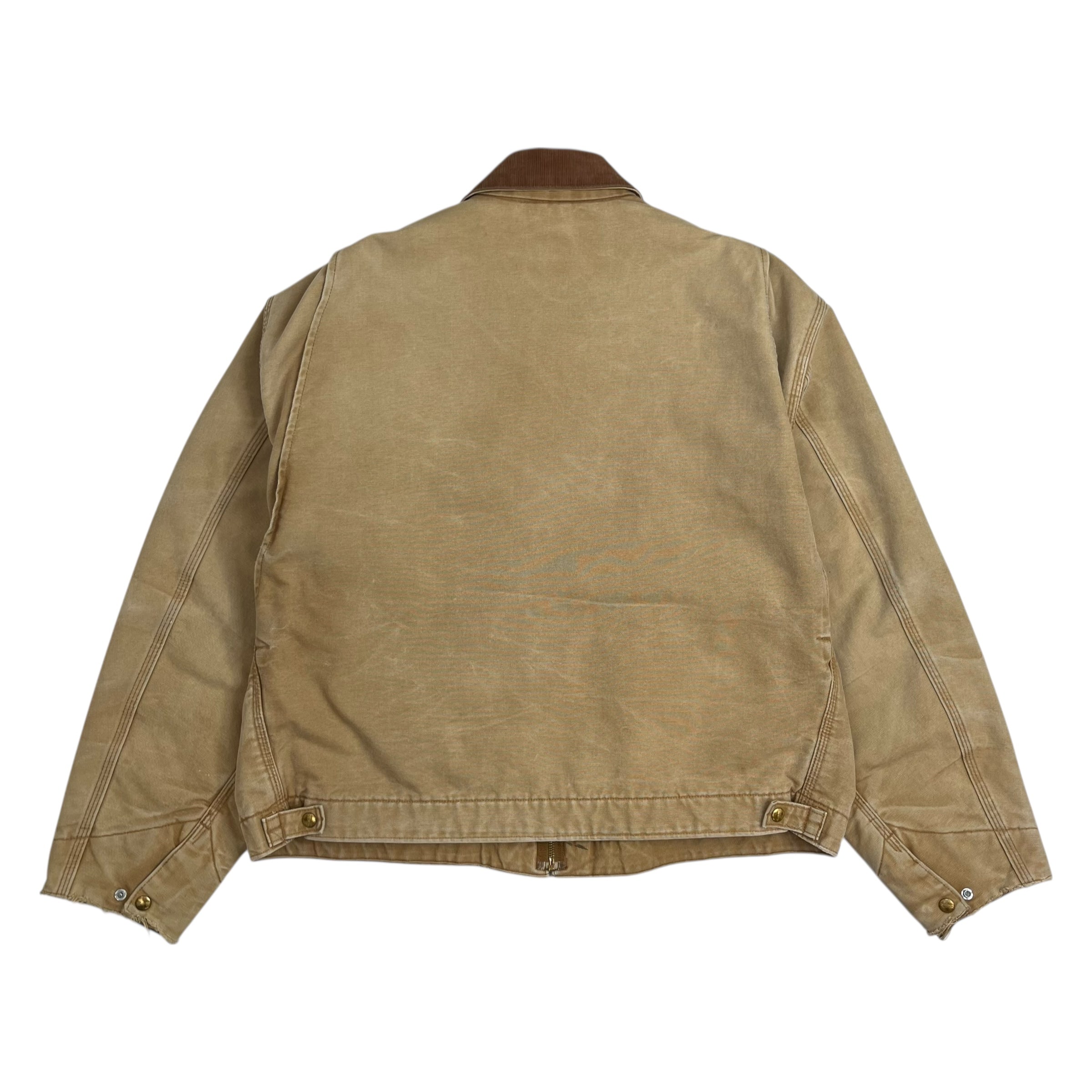 Vintage Carhartt Detroit Blanket Lined Jacket Tan