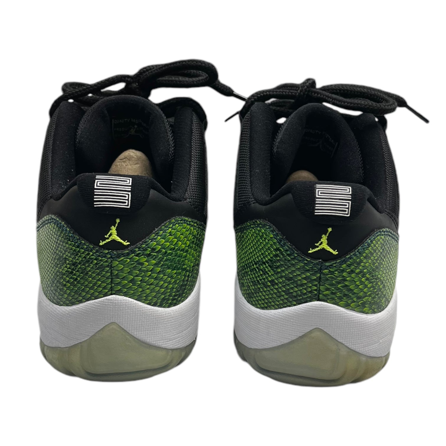 Jordan 11 Retro Low Green Snakeskin (Used)