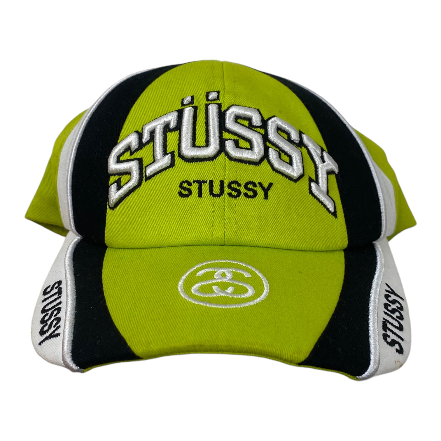 Stüssy Low Pro Souvenir Hat Lime Green