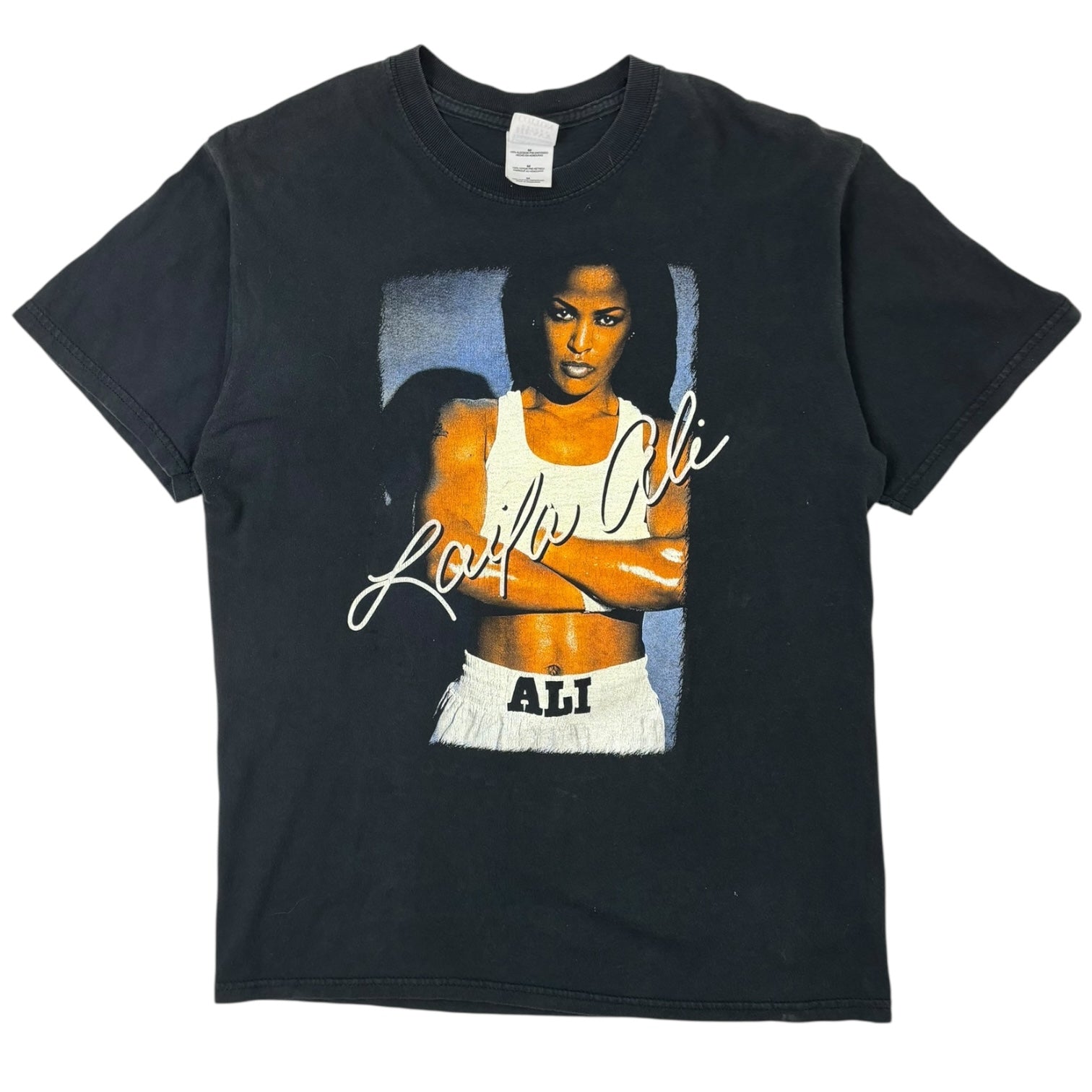 Vintage Laila Ali “Champion of The World” T-Shirt Black