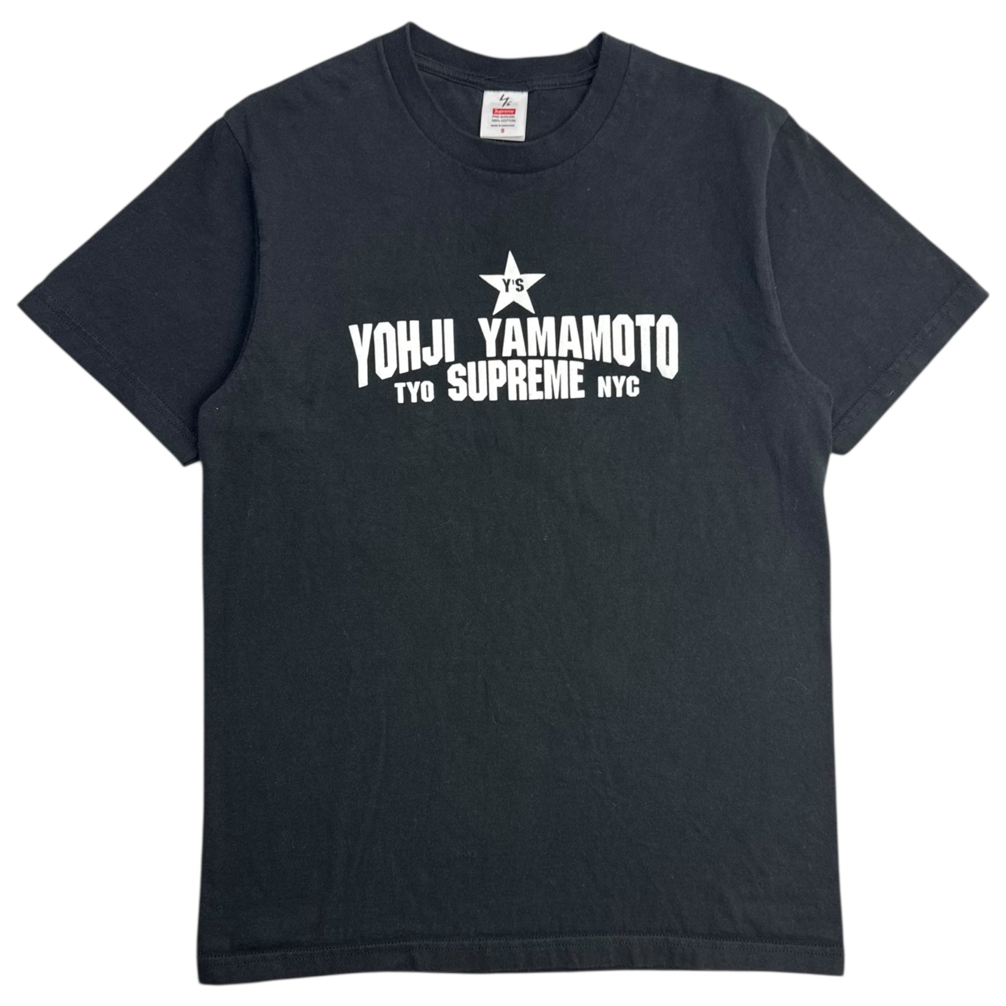 Supreme x Yohji Yamamoto T-Shirt Black