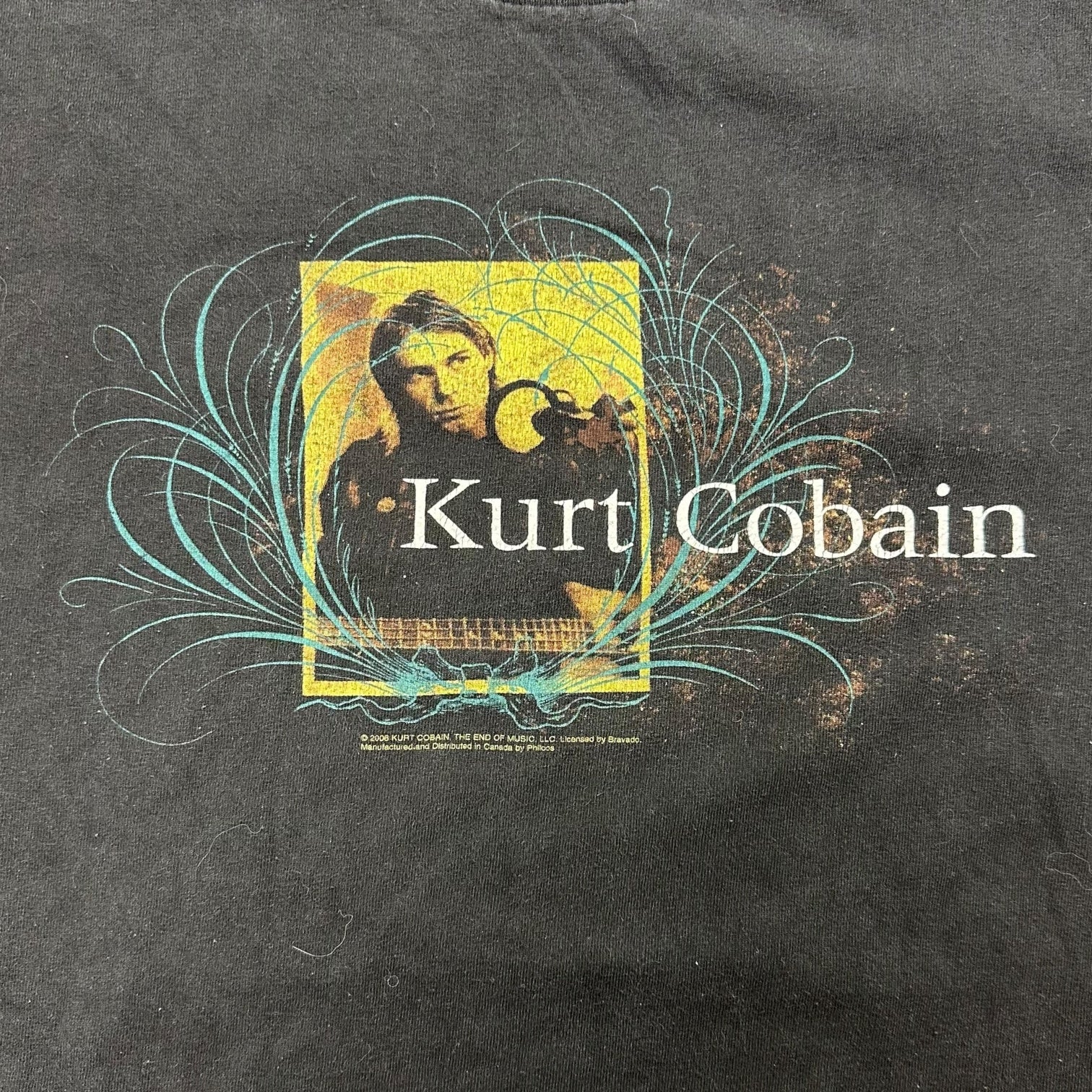 2006 Kurt Cobain ‘The End Of Music’ Tee Black