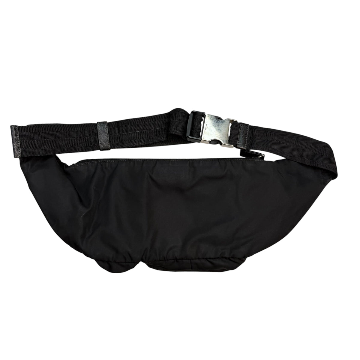 Prada Tessuto Nylon Waist Bag Black