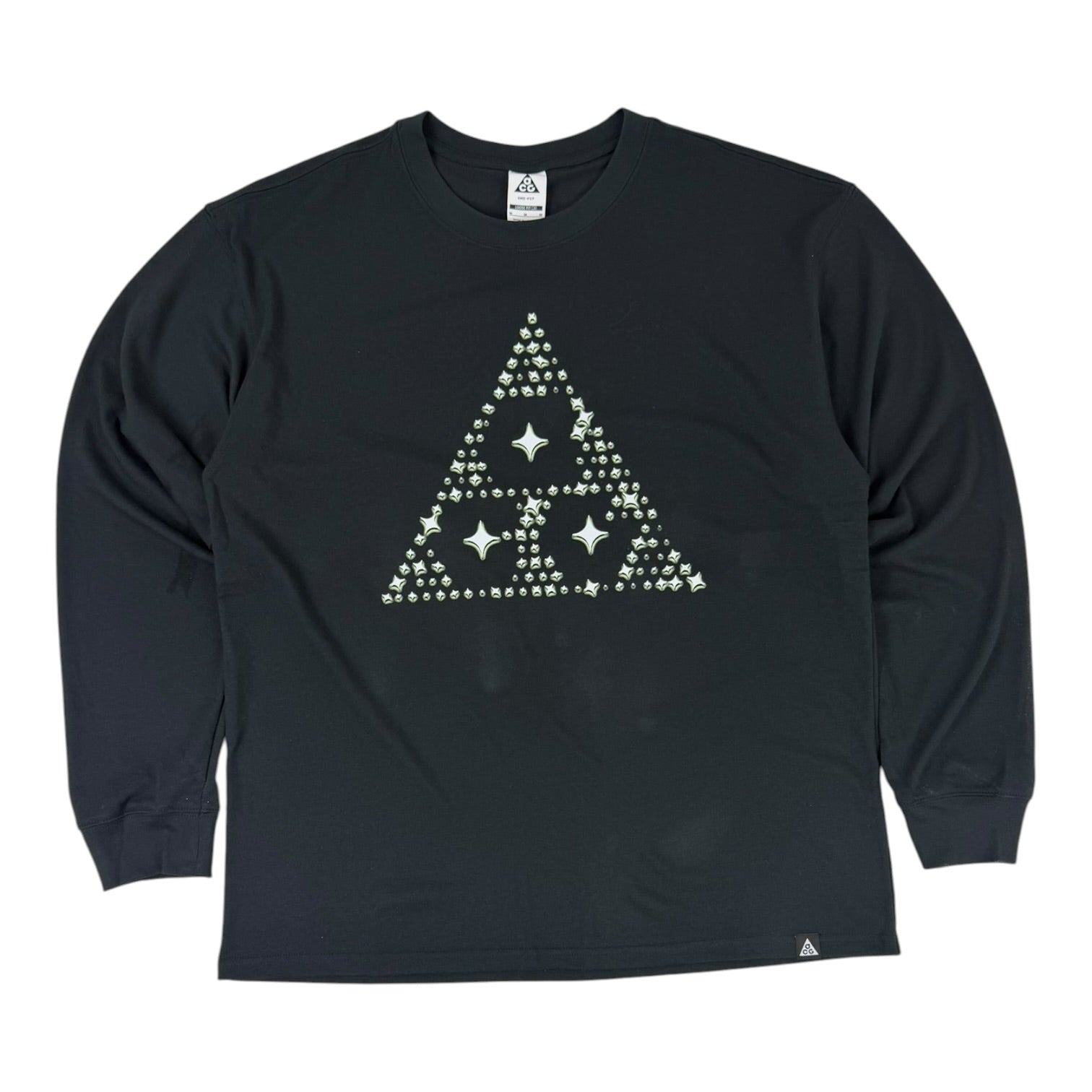 Nike ACG Dark Sky Stars Graphic Long Sleeve Shirt Black
