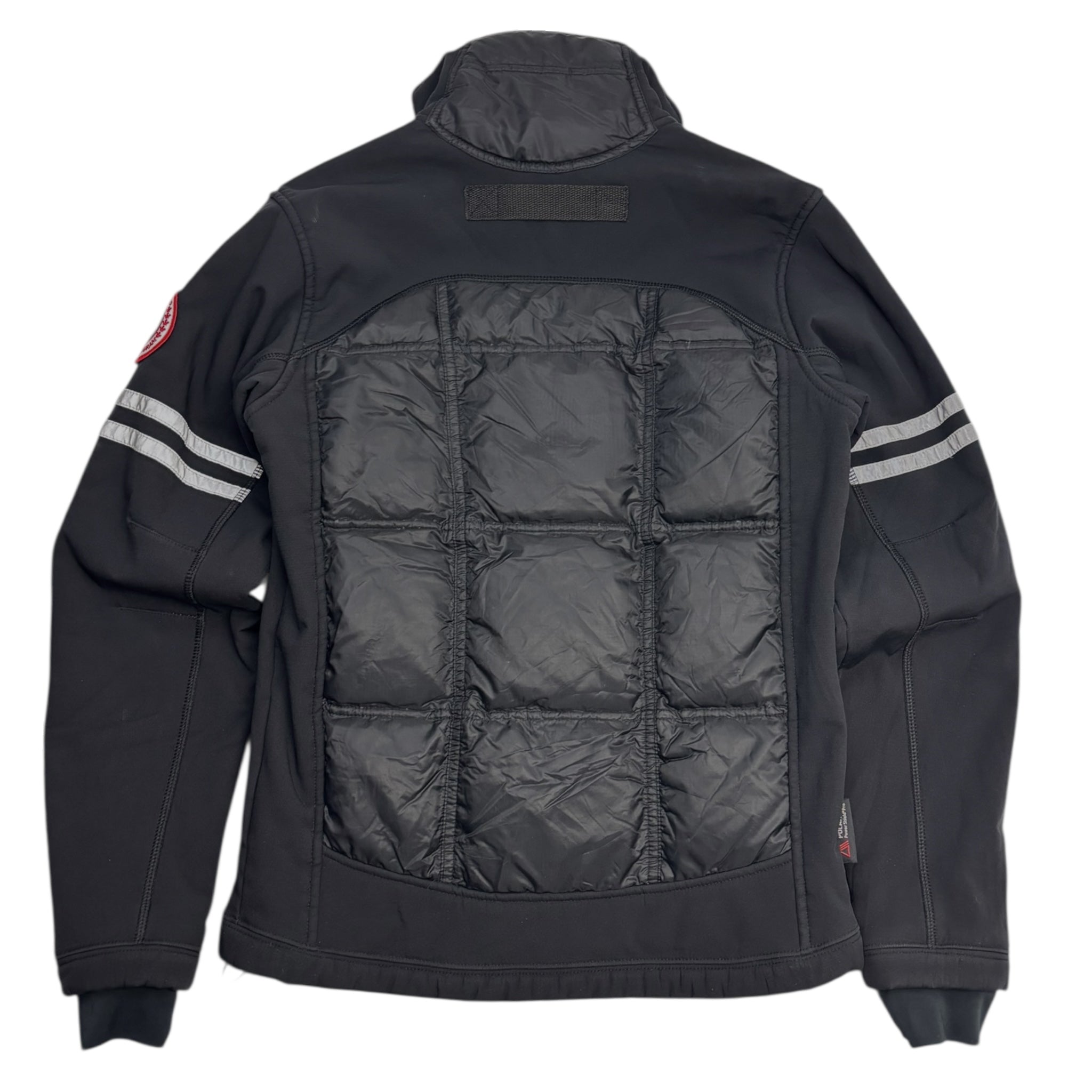 Canada Goose Down/Nylon HyBridge Puffer Jacket Black