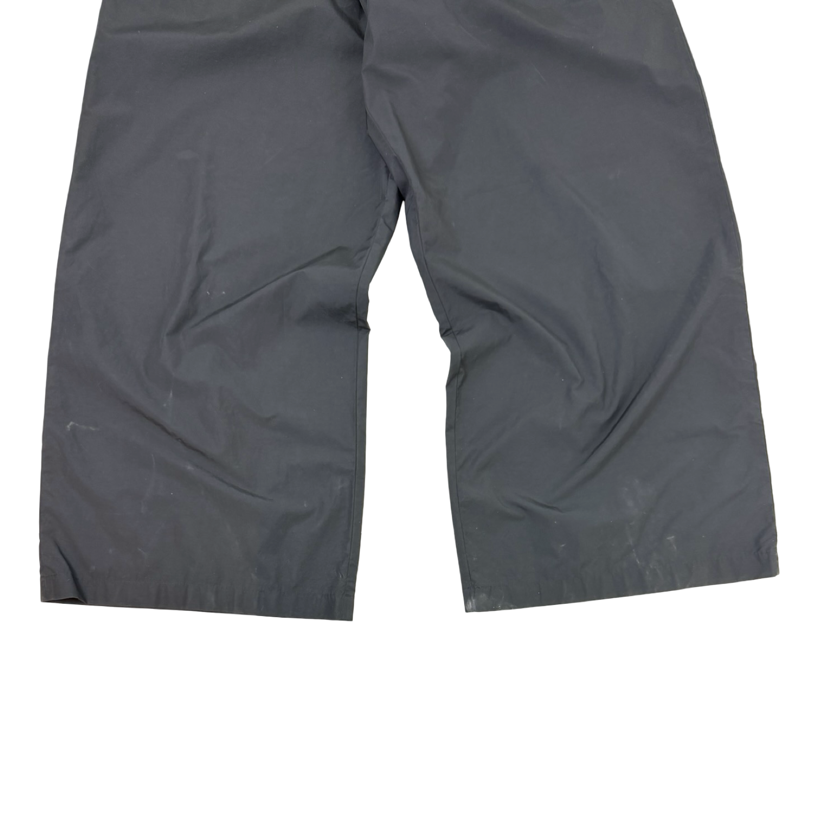 Acne Studios Nylon Wide Leg Track Pants Black