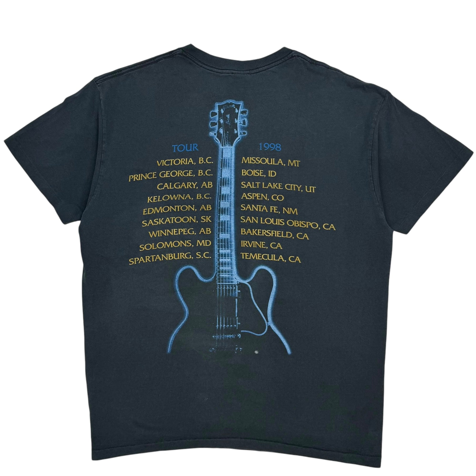 1998 B.B. King Tour Tee Black