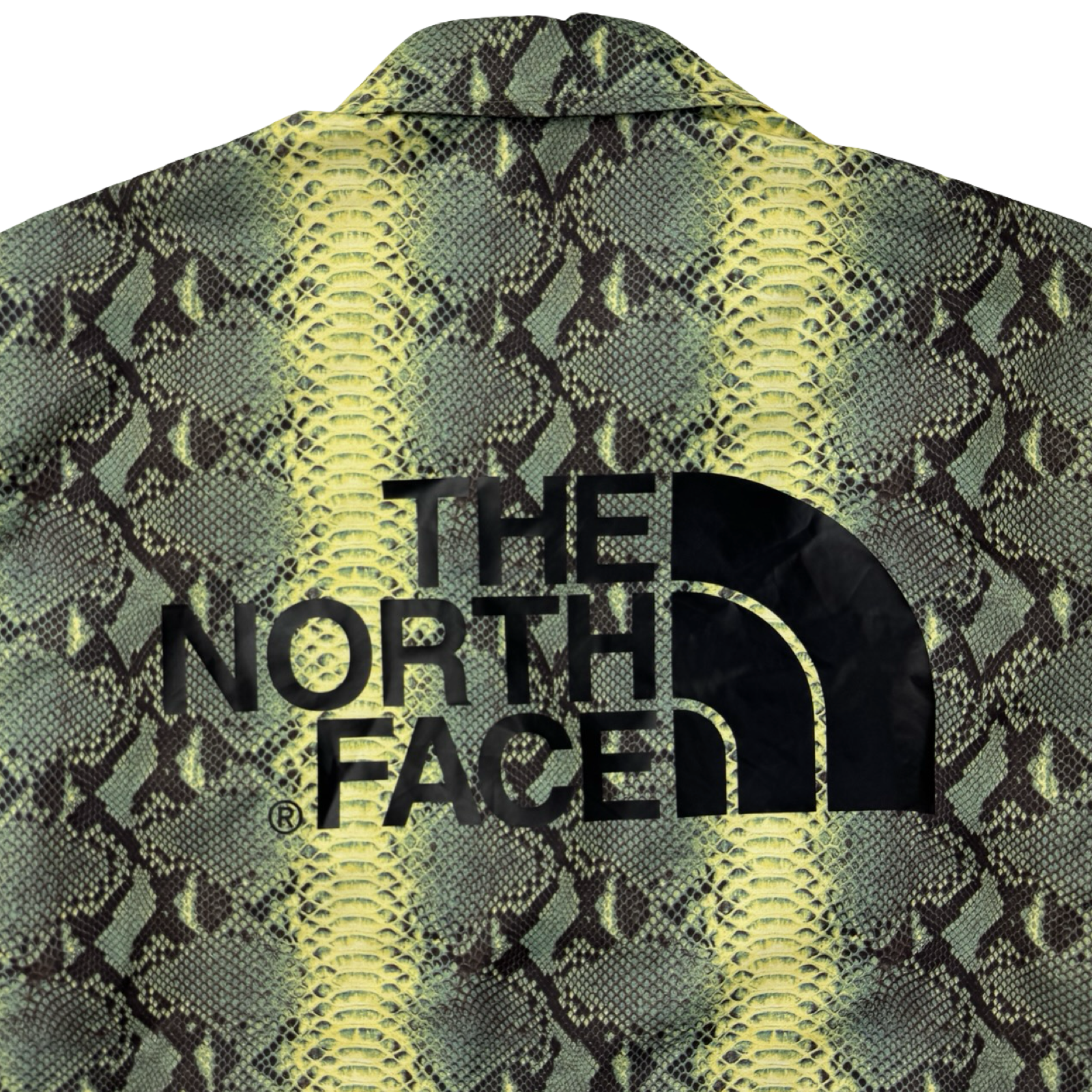 Supreme TNF Snakeskin Taped Seam Coaches Jacket