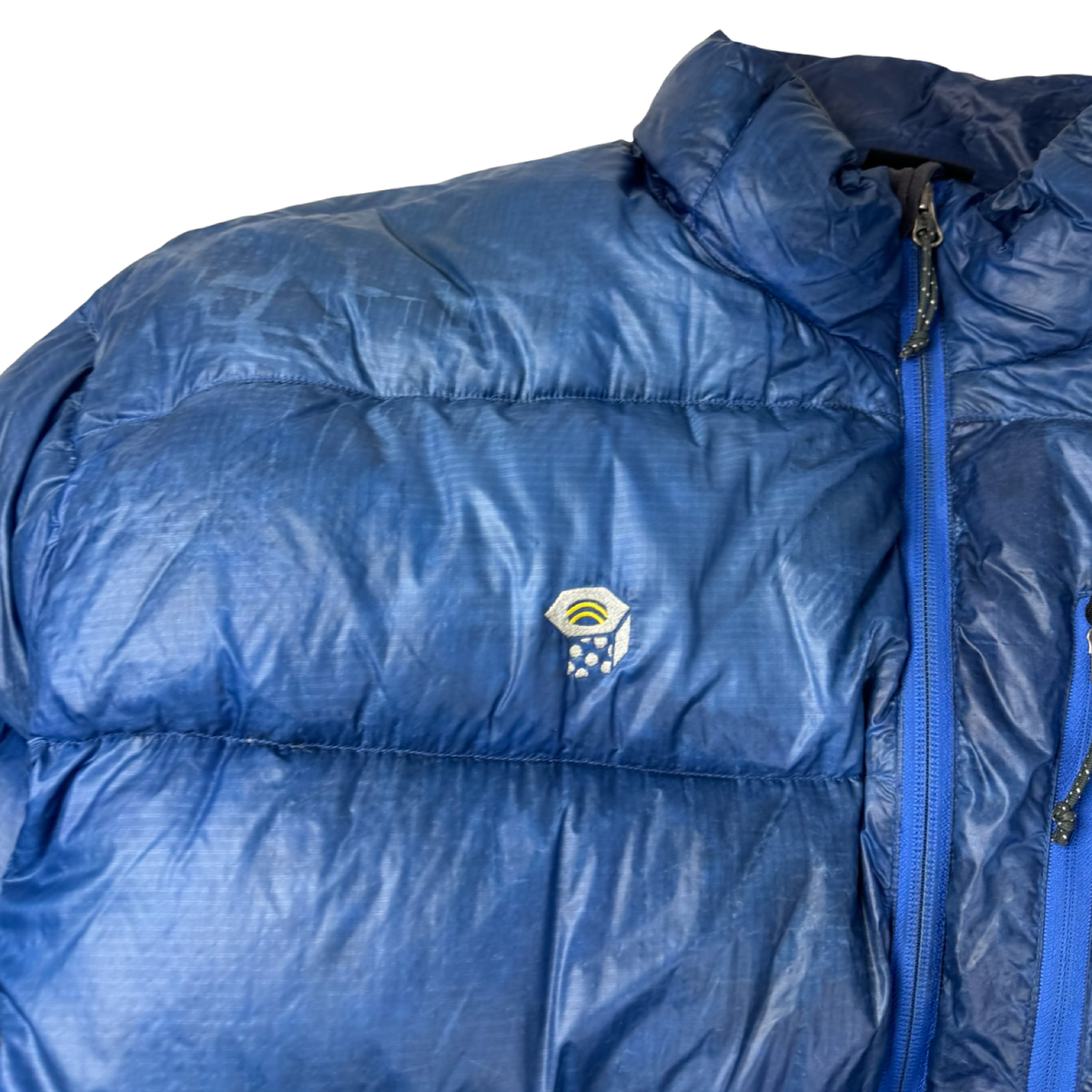 Mountain Hardware Down Fill Puffer Jacket Blue