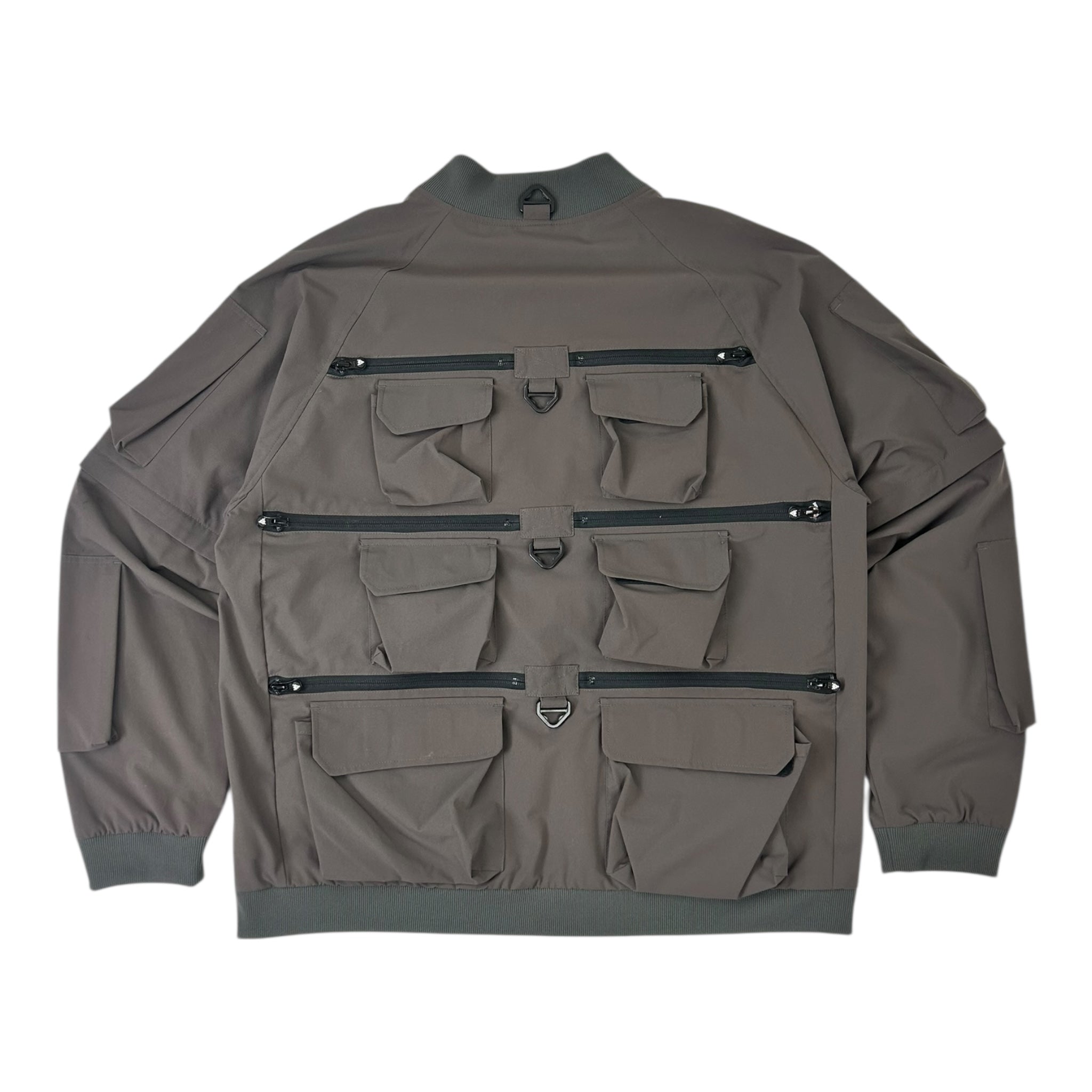 South2 West8 Multi-Pocket Zipped Jacket
