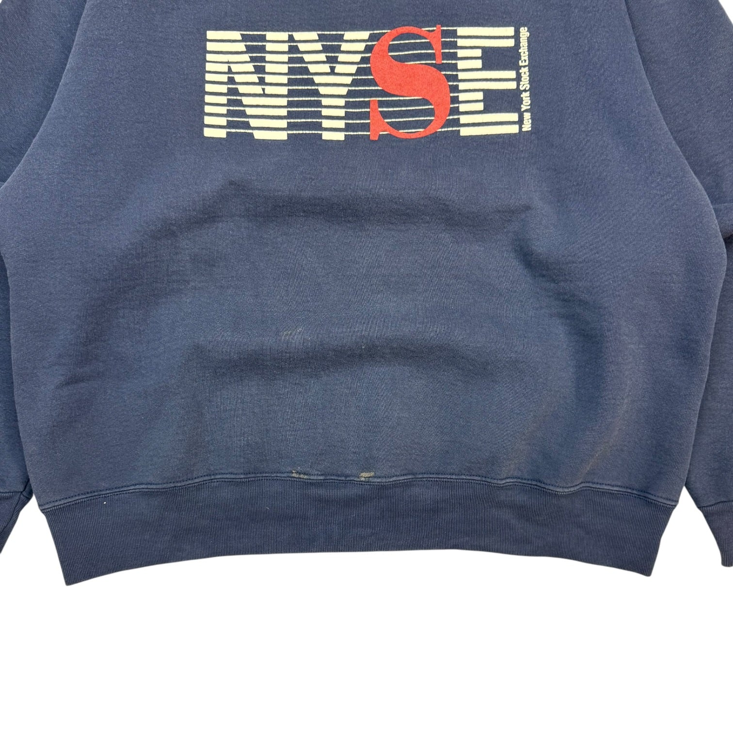 Vintage New York Stock Exchange Crewneck Navy Blue