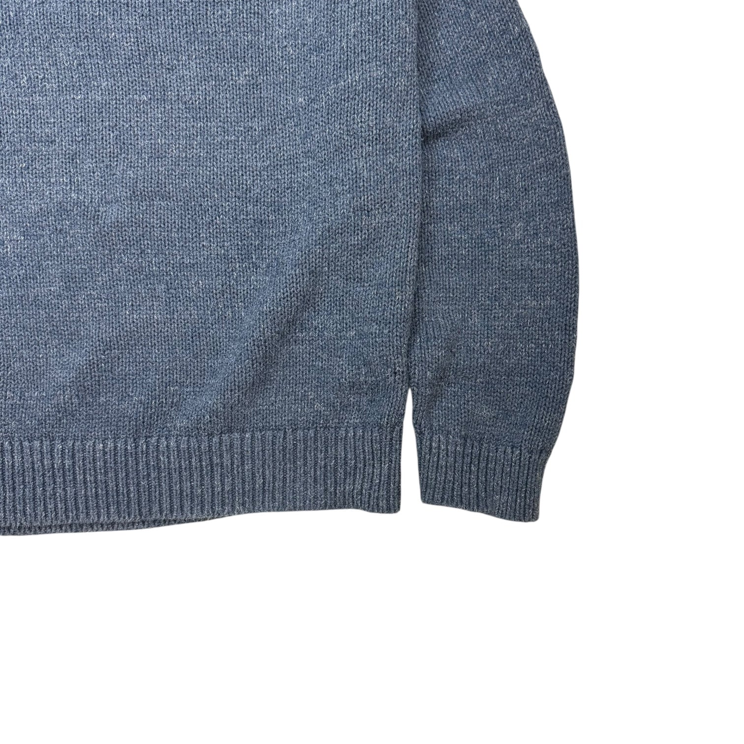 Vintage L.L. Bean Knit Sweater Navy Blue