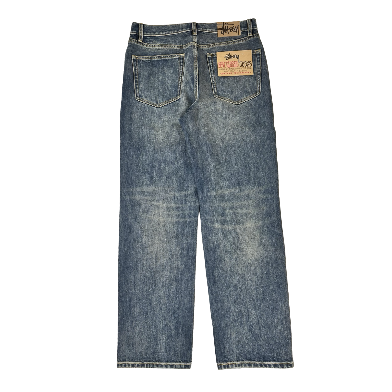 Stussy New Classic Slub Jeans Blue
