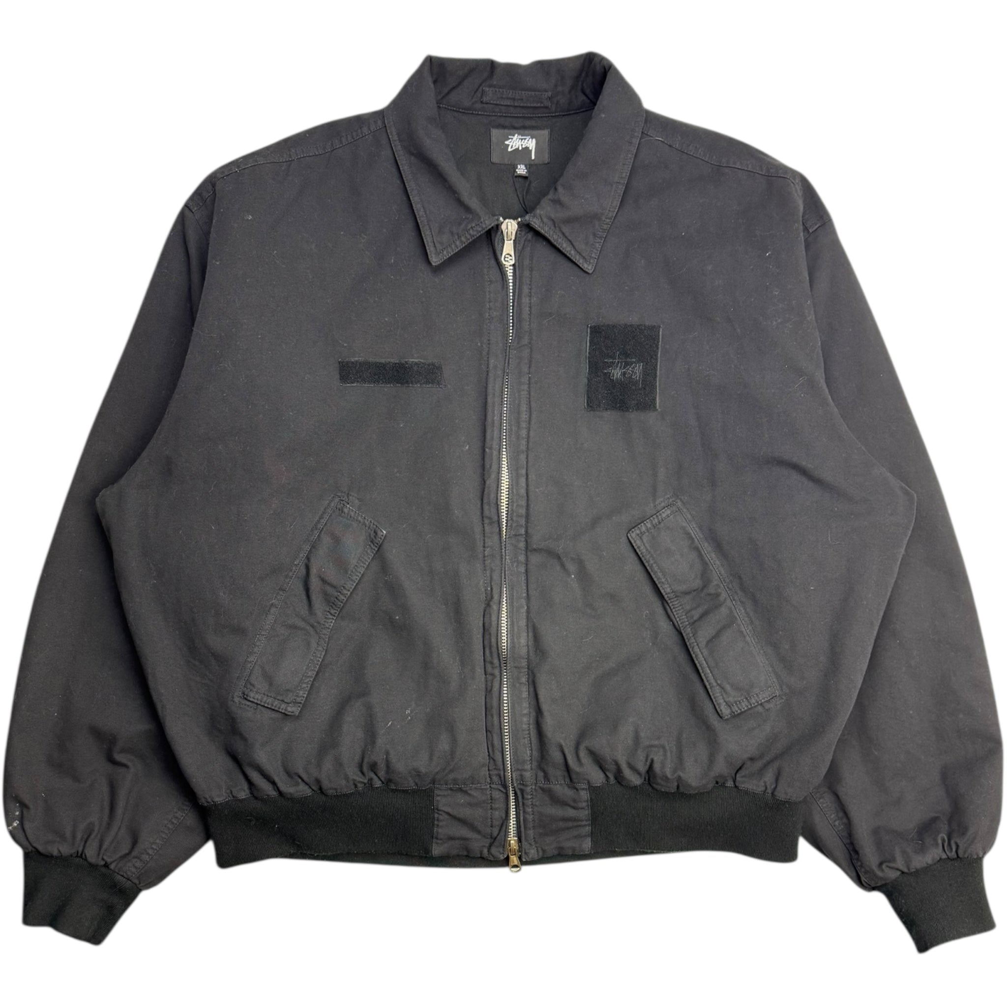 Stussy Flight Bomber Jacket Black