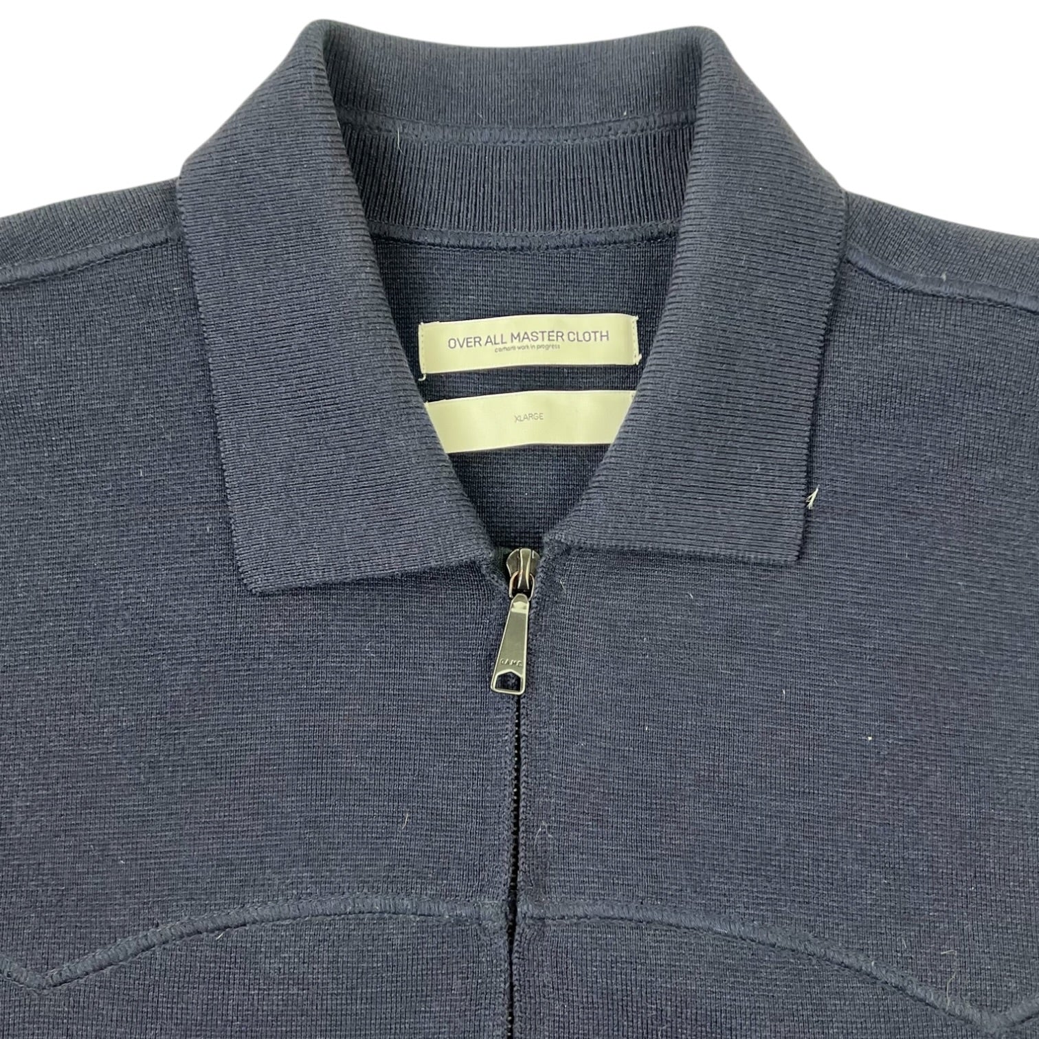 Carhartt WIP Over All Master Cloth Zip-Up Navy