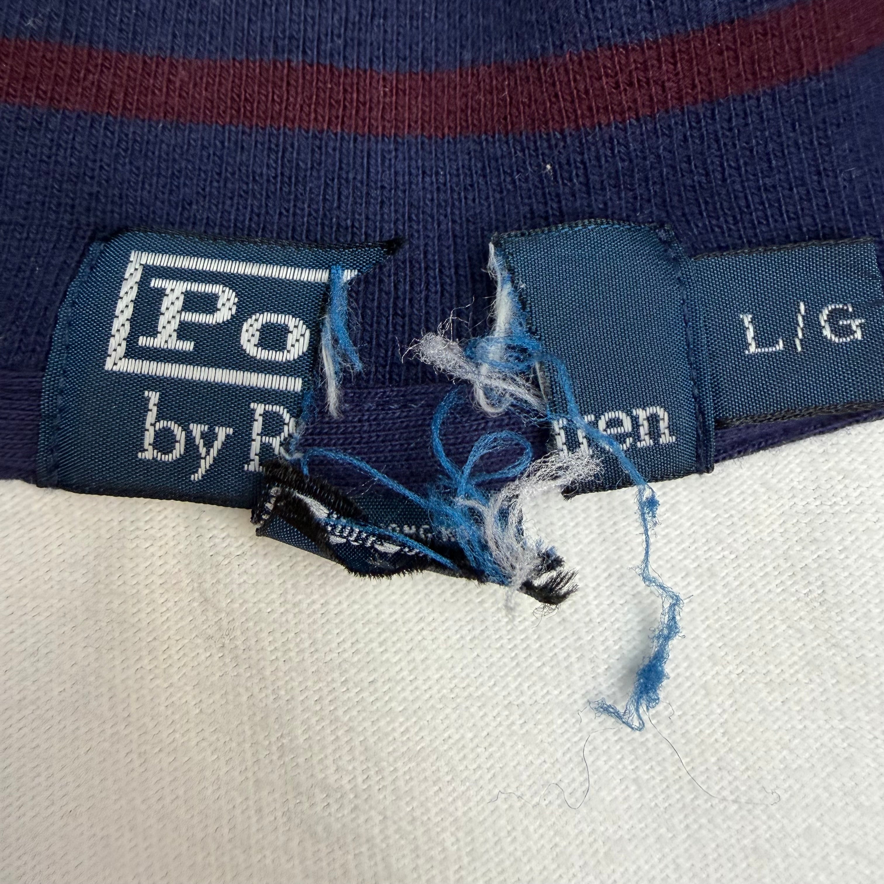 Vintage Polo Ralph Lauren Track Jacket White