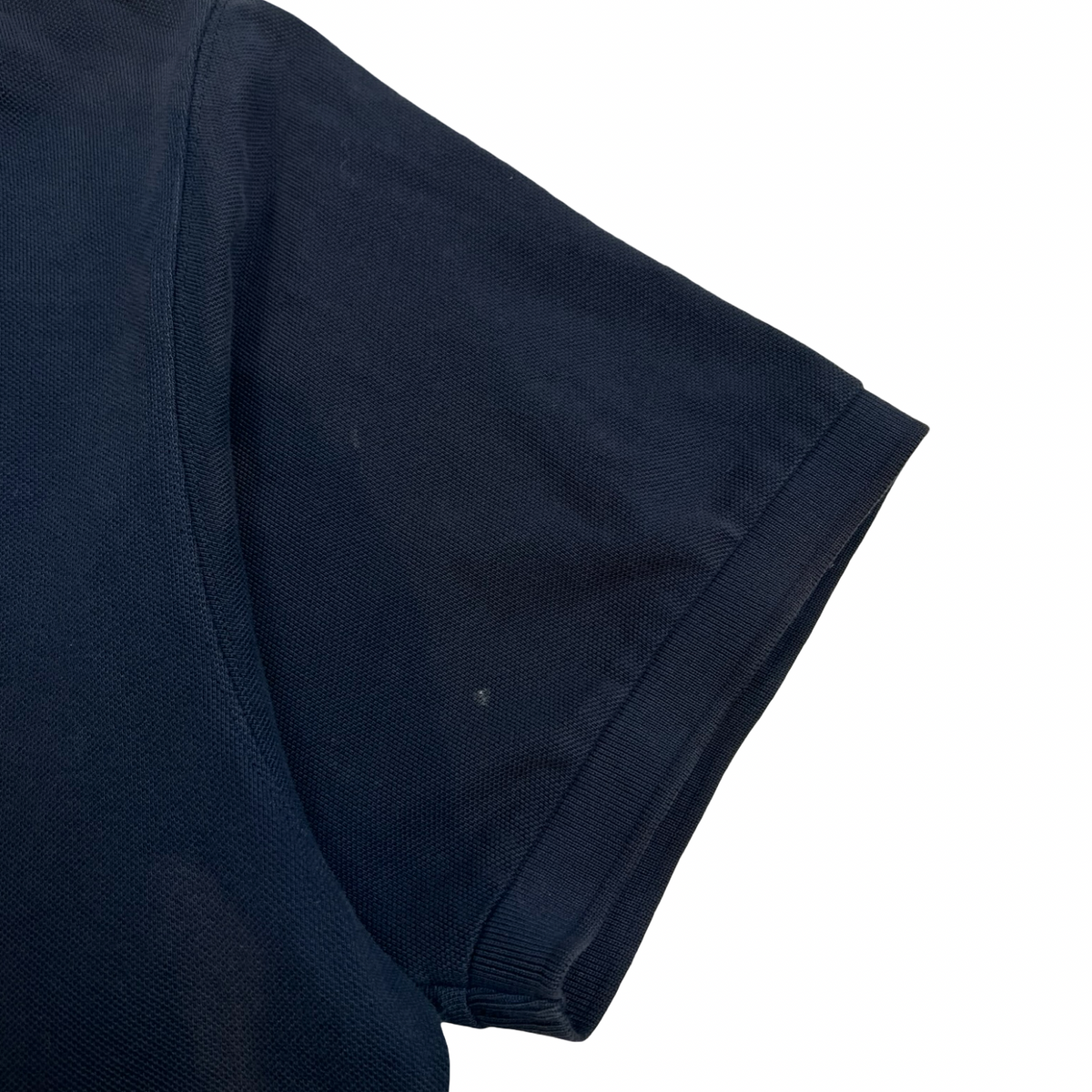 Stussy Classic Pique Polo Shirt Navy