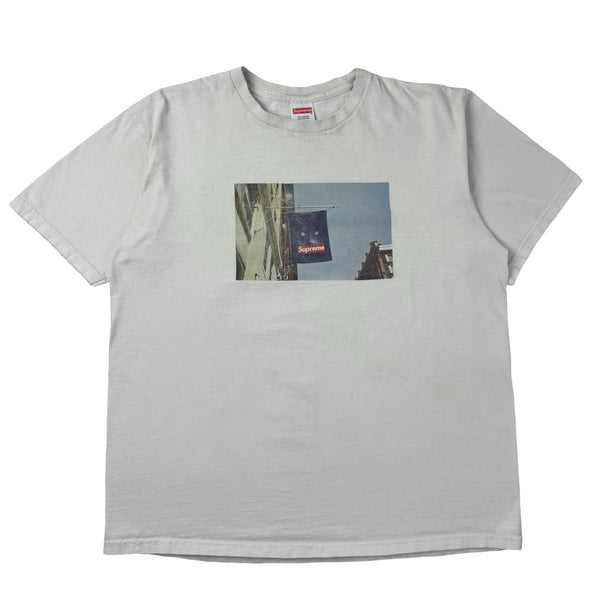 Supreme Banner Tee White