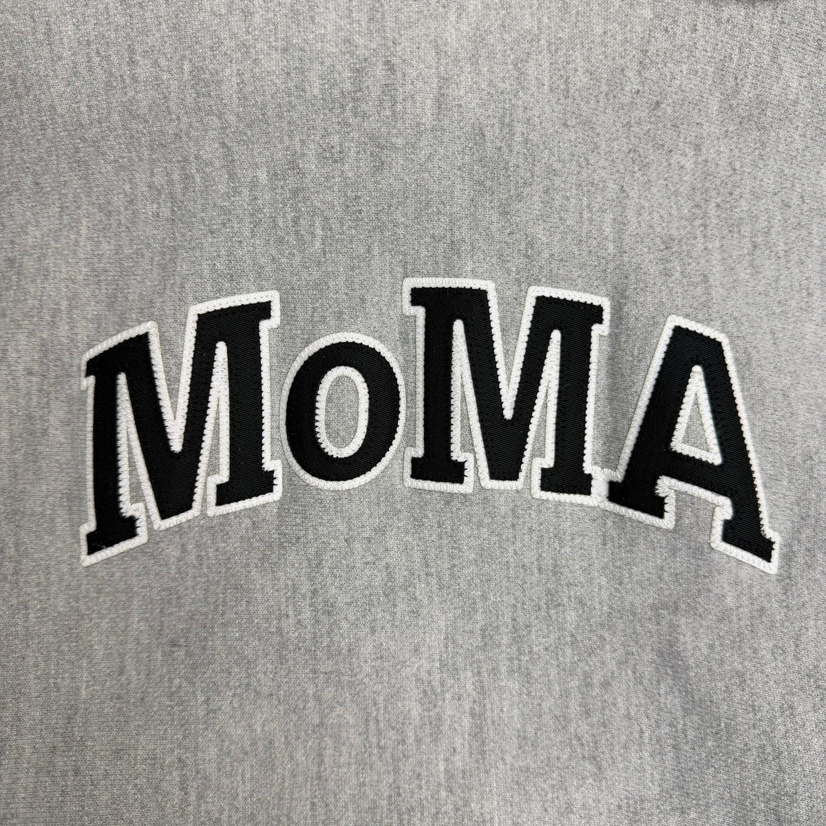 Champion X MoMA Reverse Weave Hoodie Oxford Gray